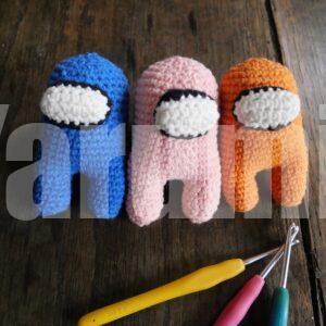 Among Us au crochet - Yarumii