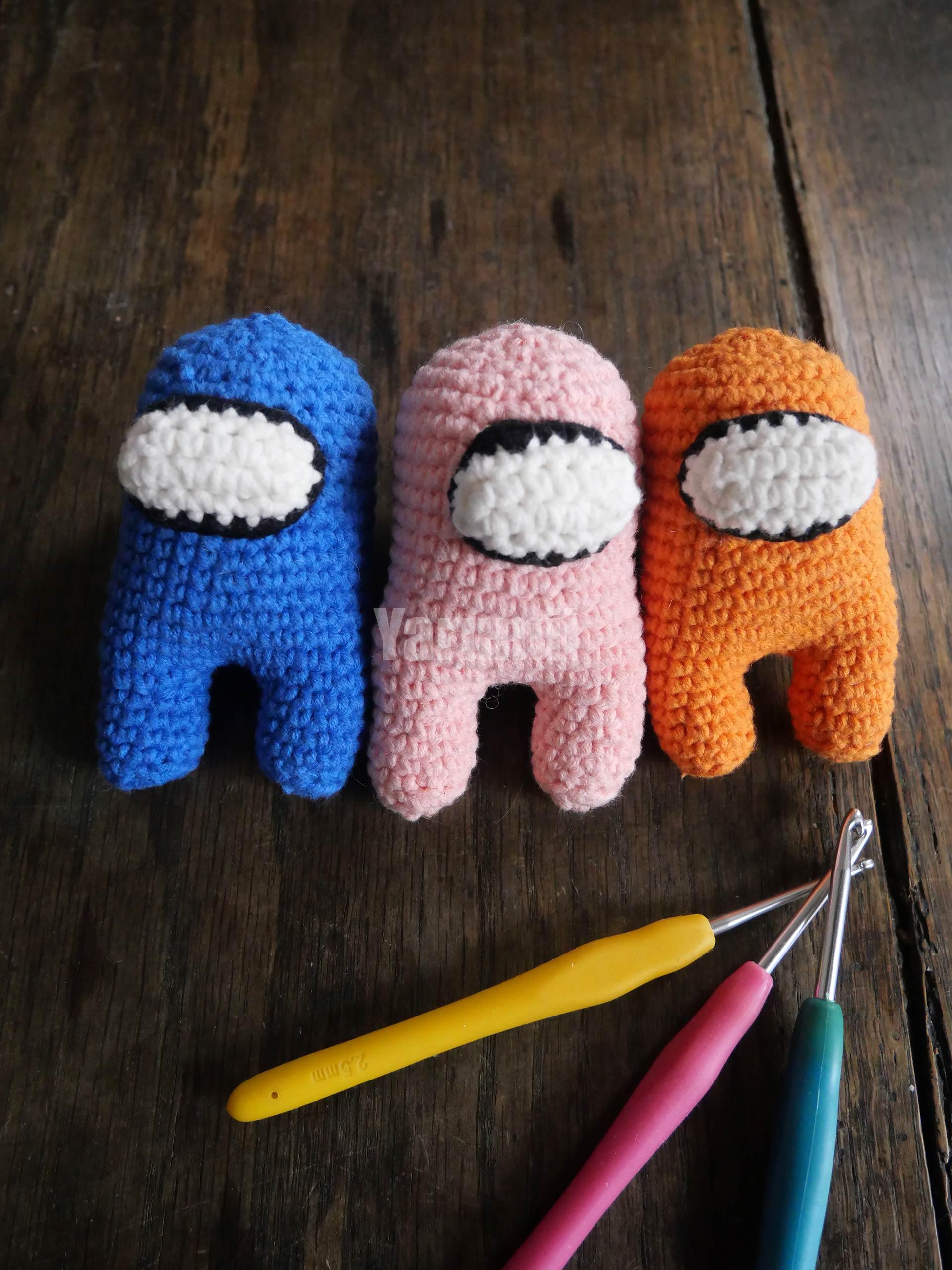 Among Us au crochet - Yarumii Among Us au crochet - Yarumii
