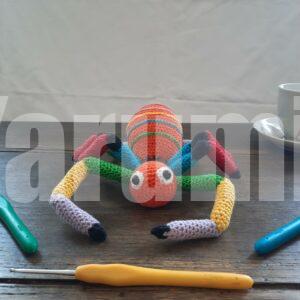Araignée au crochet - Création Yarumii