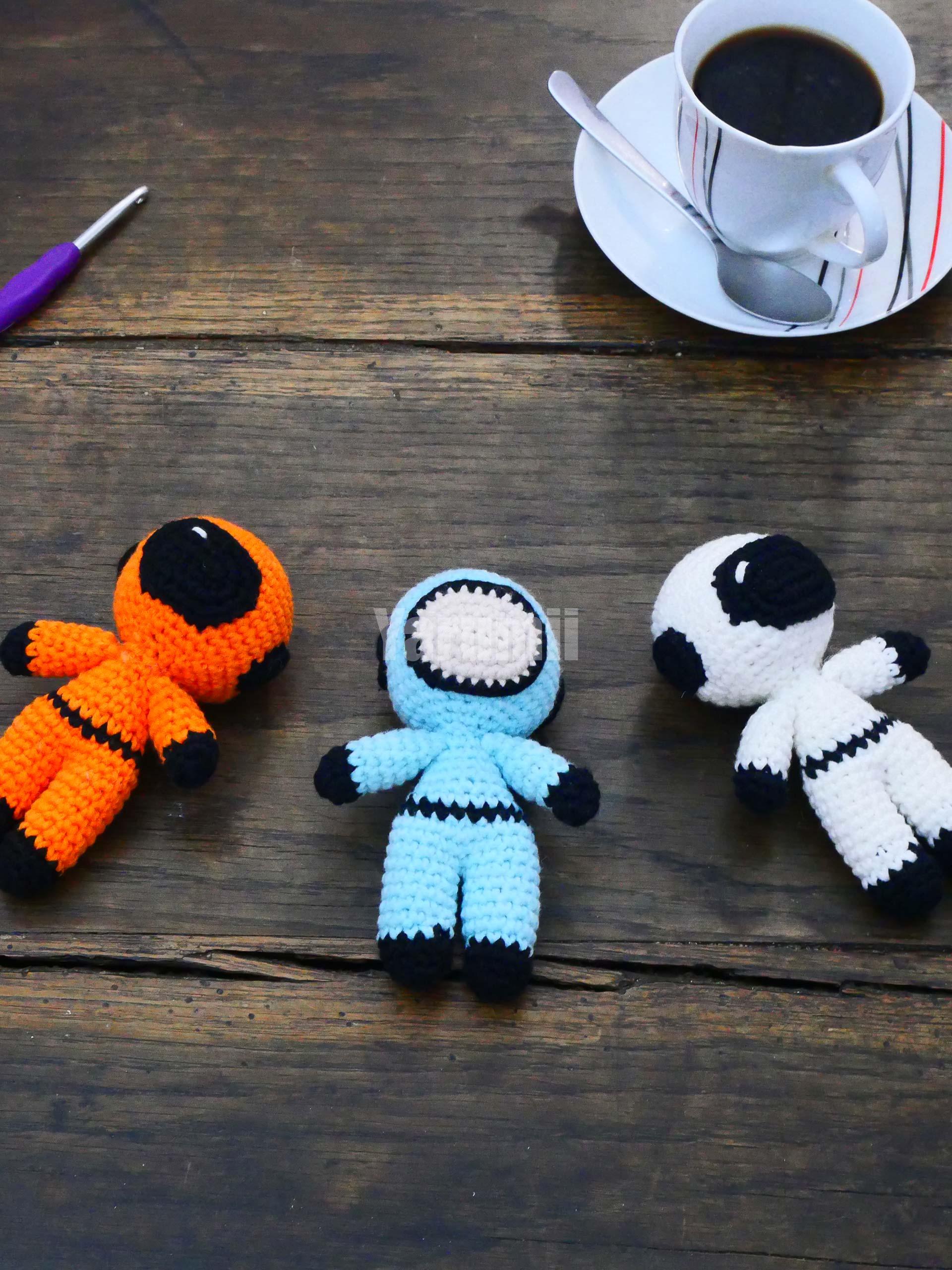 Astronaute au crochet - Création Yarumii Astronaute au crochet - Création Yarumii