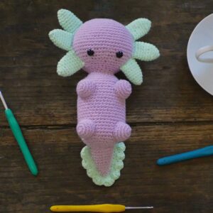 Axolotl au crochet