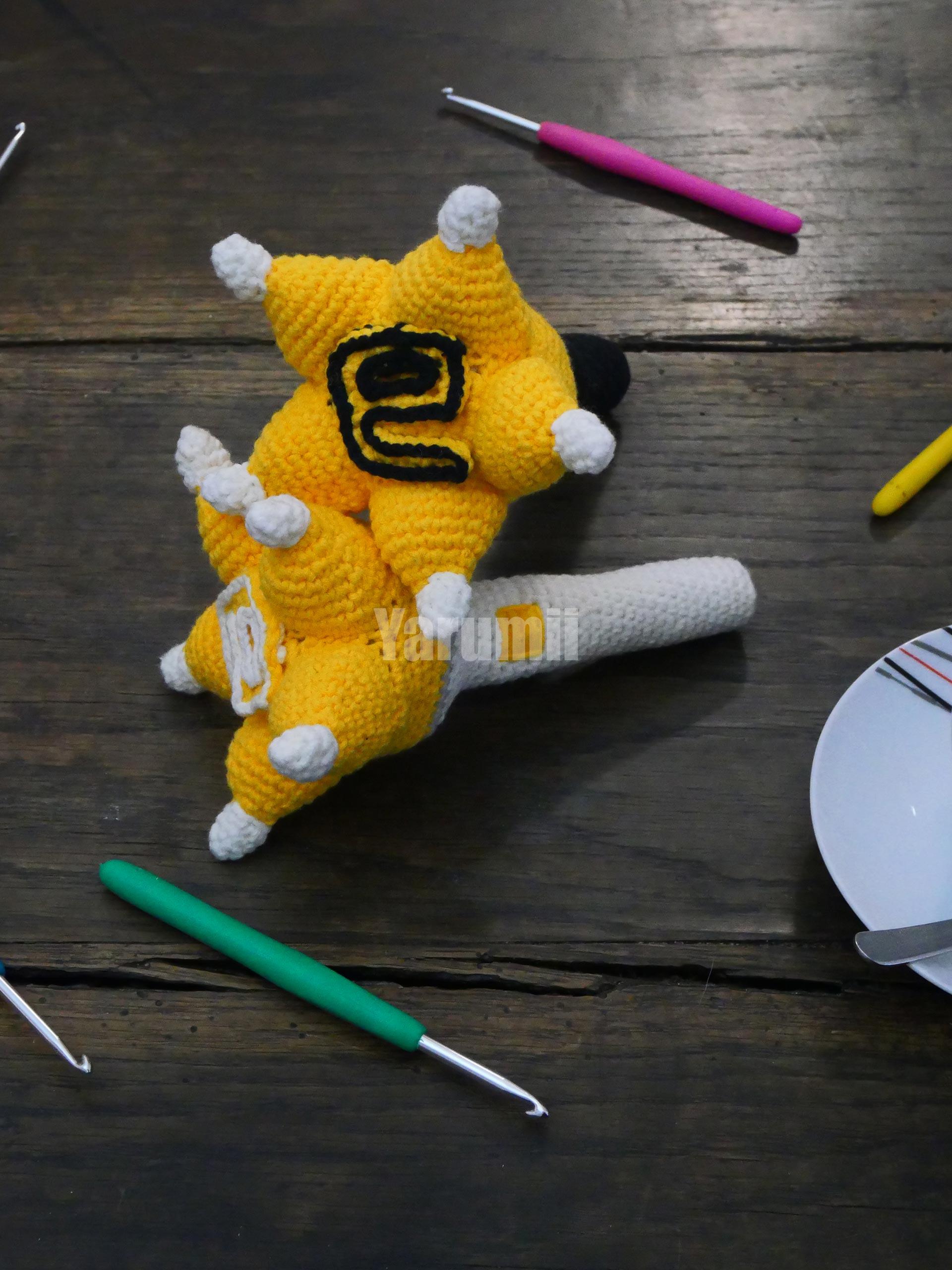 Lightstick "Bang Bong" des Big Bang au crochet Lightstick "Bang Bong" des Big Bang au crochet - Yarumii