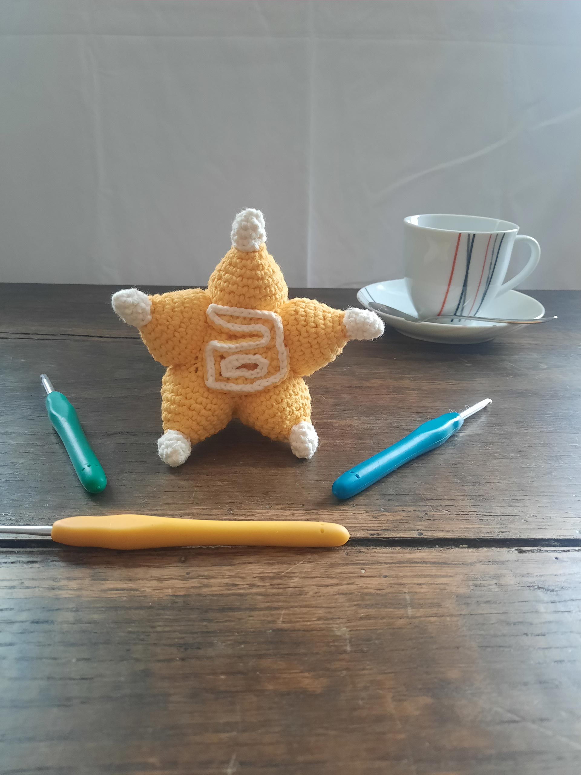 Lightstick "Bang Bong" (blanc) des Big Bang au crochet Lightstick "Bang Bong" (blanc) des Big Bang au crochet