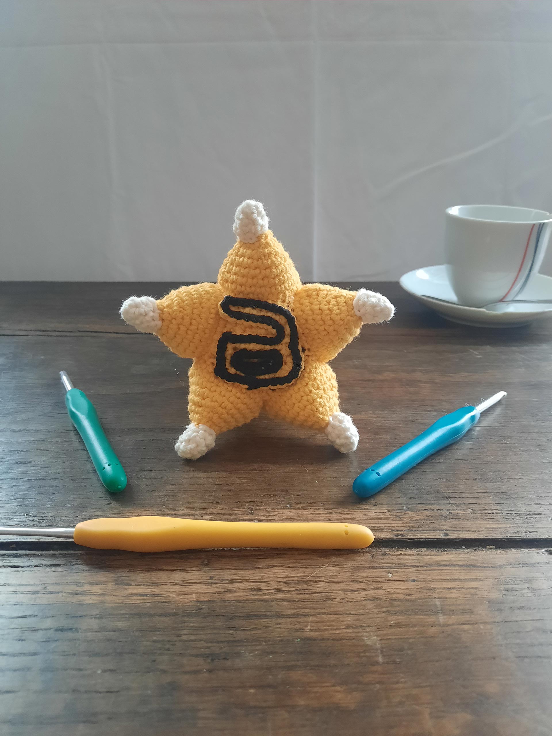 Lightstick "Bang Bong" (noir) des Big Bang au crochet Lightstick "Bang Bong" (noir) des Big Bang au crochet