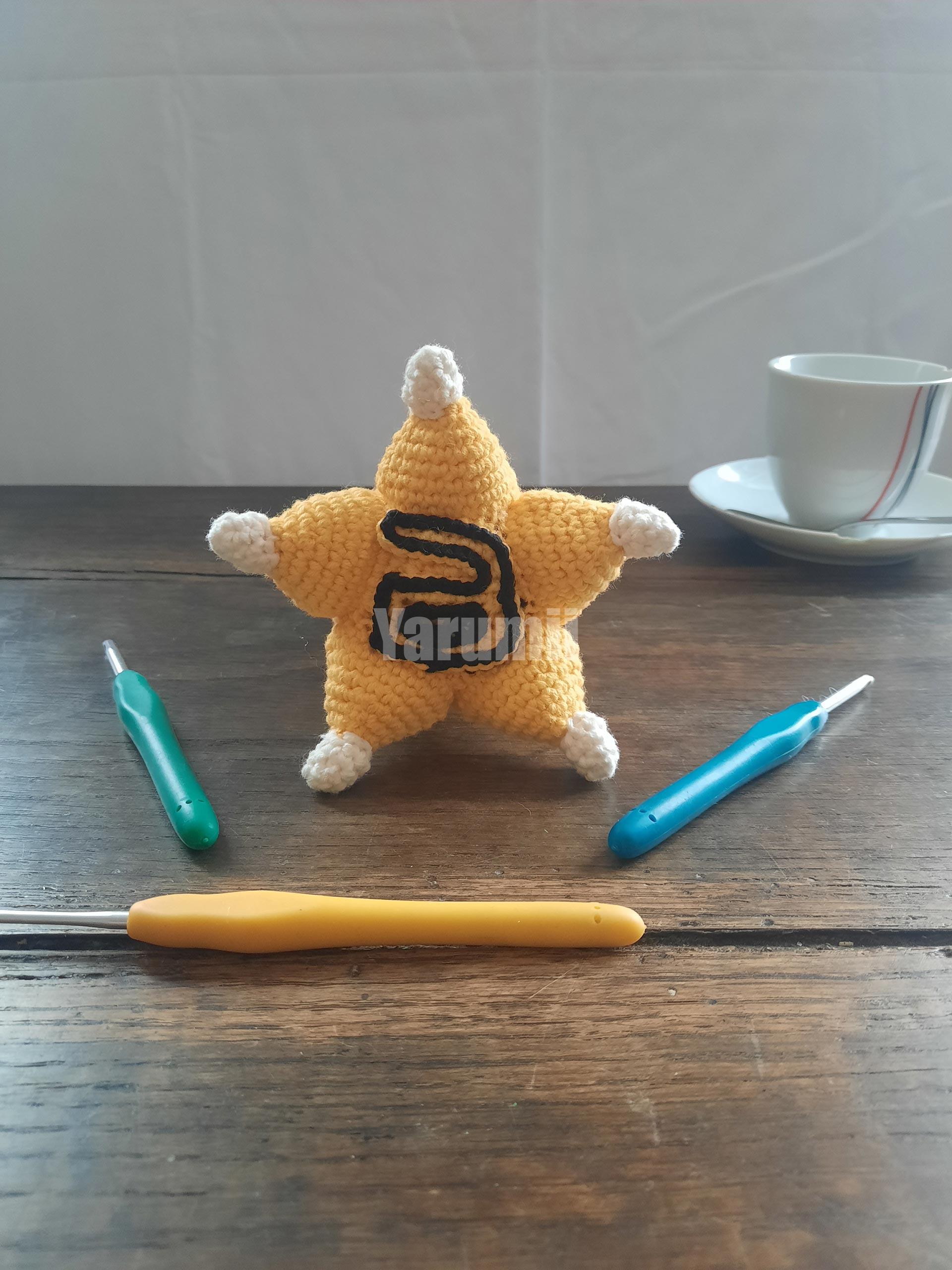 Lightstick "Bang Bong" (noir) des Big Bang au crochet - Yarumii Lightstick "Bang Bong" (noir) des Big Bang au crochet - Yarumii