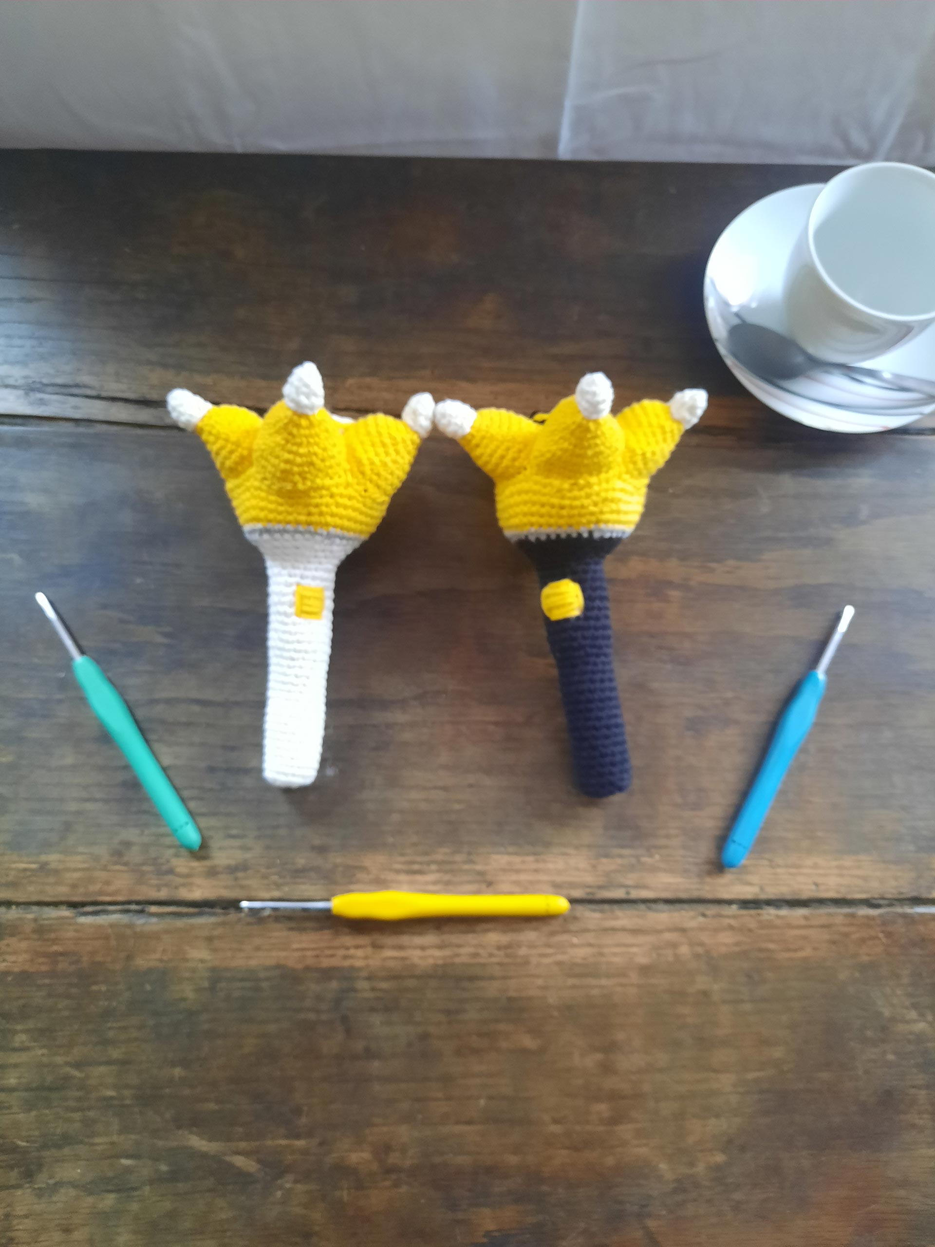 Lightstick "Bang Bong" des Big Bang au crochet Lightstick "Bang Bong" des Big Bang au crochet