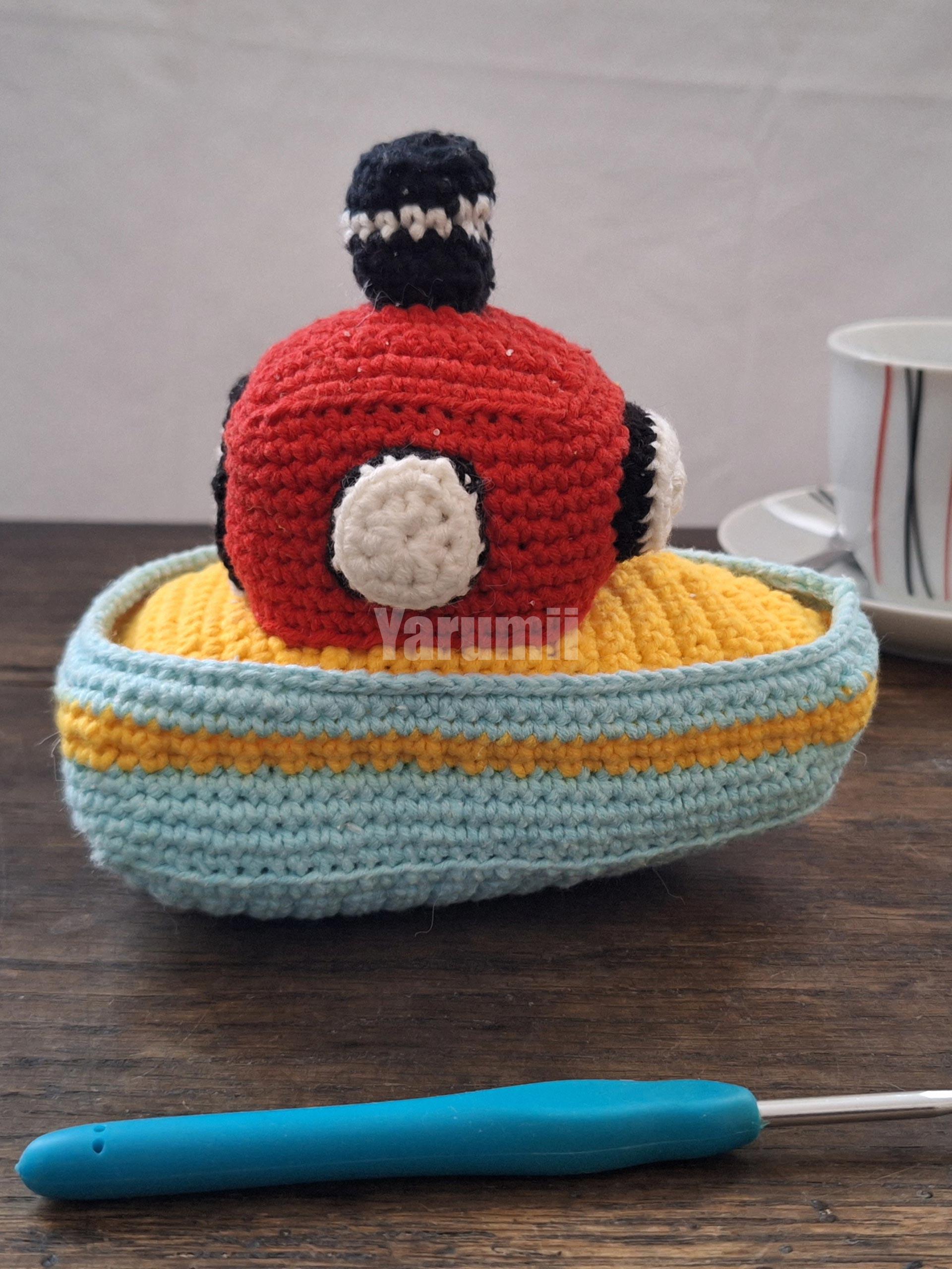 Bateau au crochet - Yarumii Bateau au crochet - Yarumii
