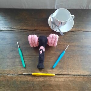 Lightstick "Bi-ping-pong" des Blackpink au crochet