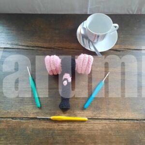 Lightstick "Bi-ping-pong" des Blackpink au crochet - Yarumii