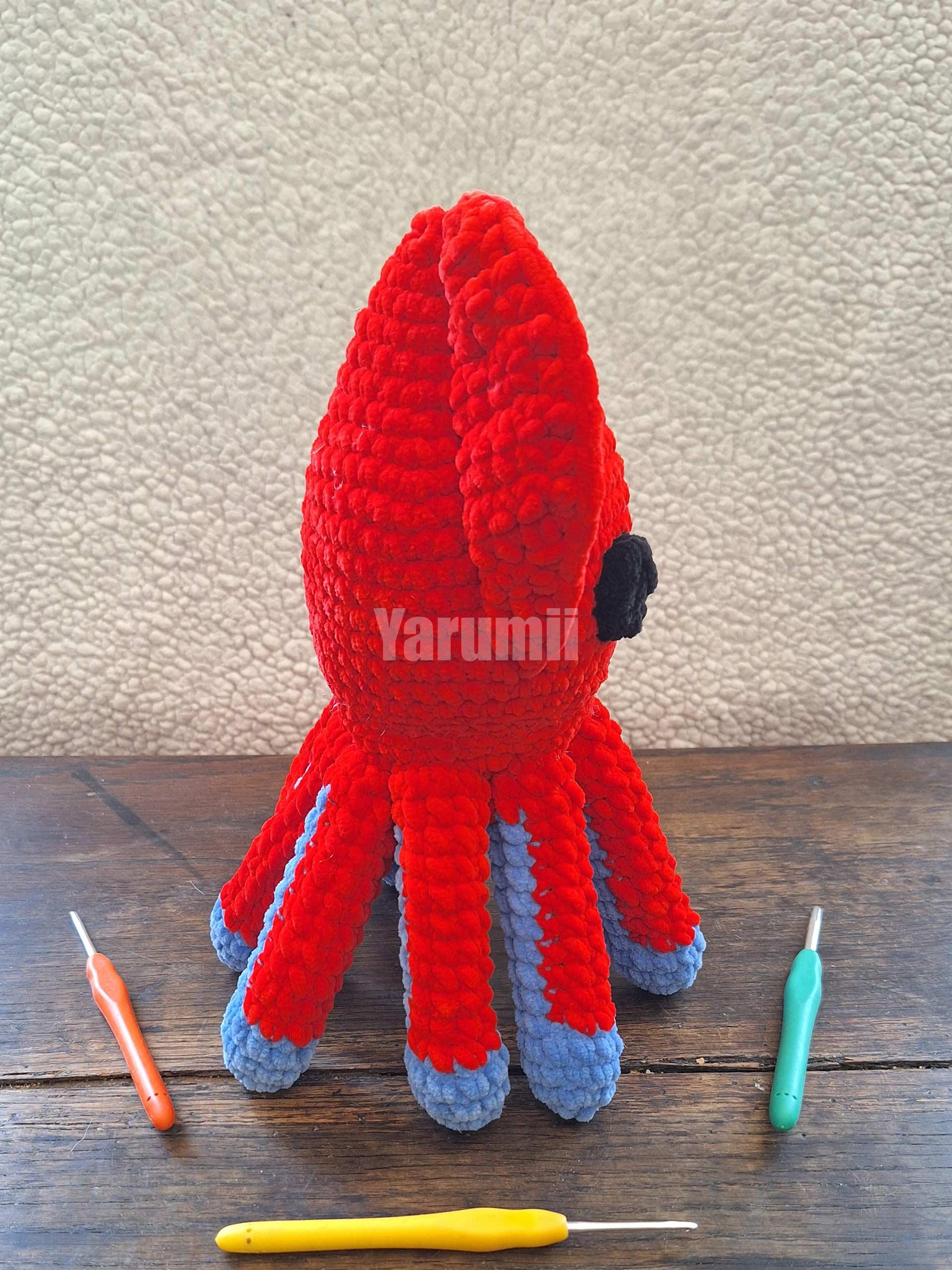 Calamar au crochet - Création Yarumii Calamar au crochet - Création Yarumii