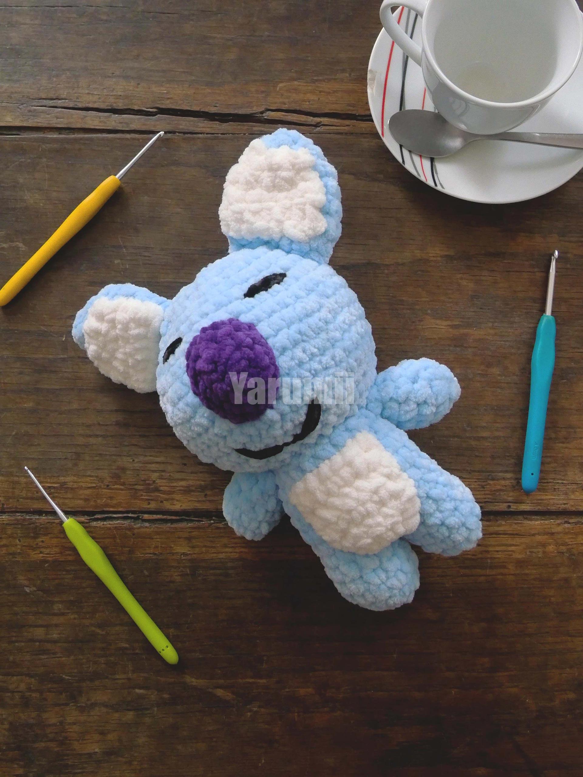 Koya BT21 - RM BTS au crochet - Yarumii Koya BT21 - RM BTS au crochet - Yarumii