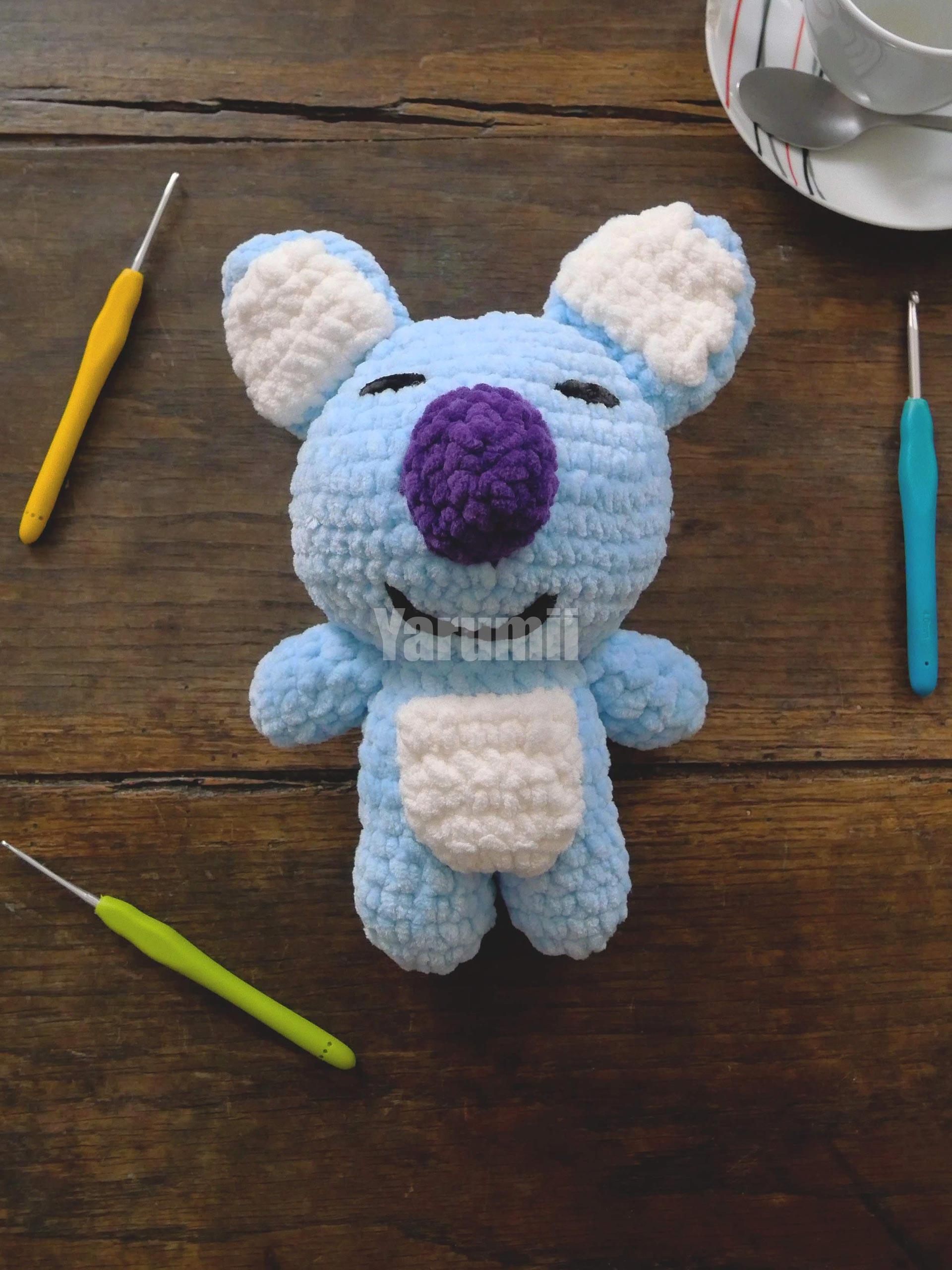 Koya BT21 - RM BTS au crochet - Yarumii Koya BT21 - RM BTS au crochet - Yarumii