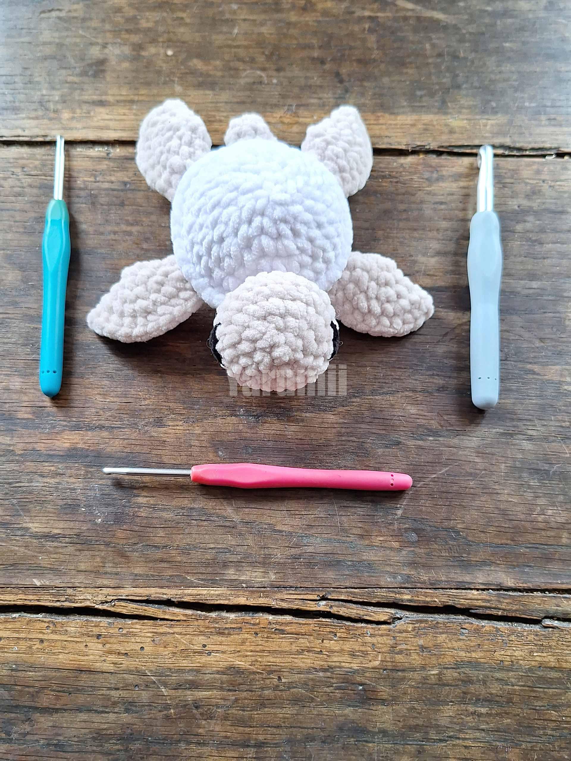 Tortue (blanche) au crochet - Création Yarumii Tortue (blanche) au crochet - Création Yarumii