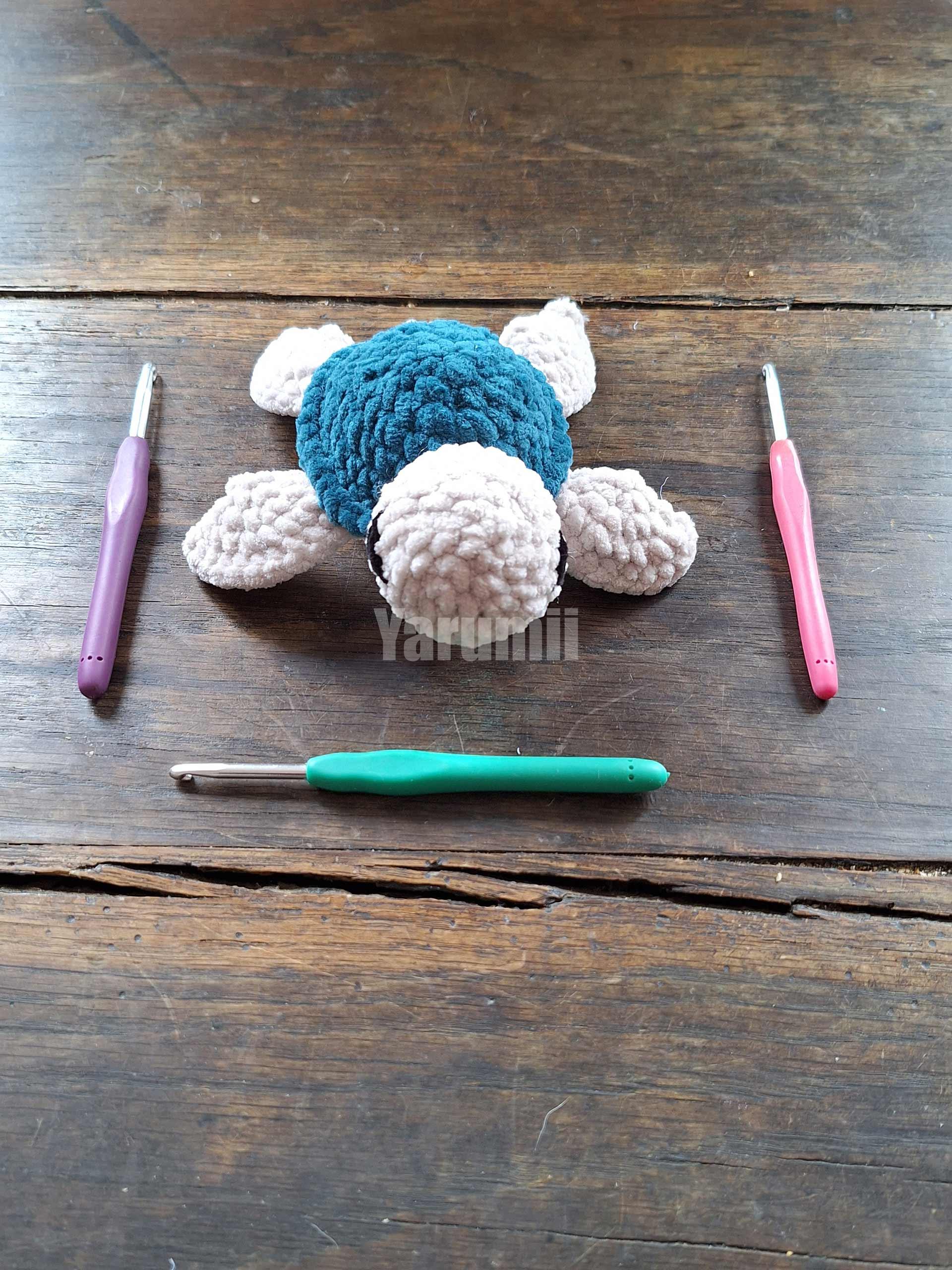 Tortue (verte) au crochet - Création Yarumii Tortue (verte) au crochet - Création Yarumii