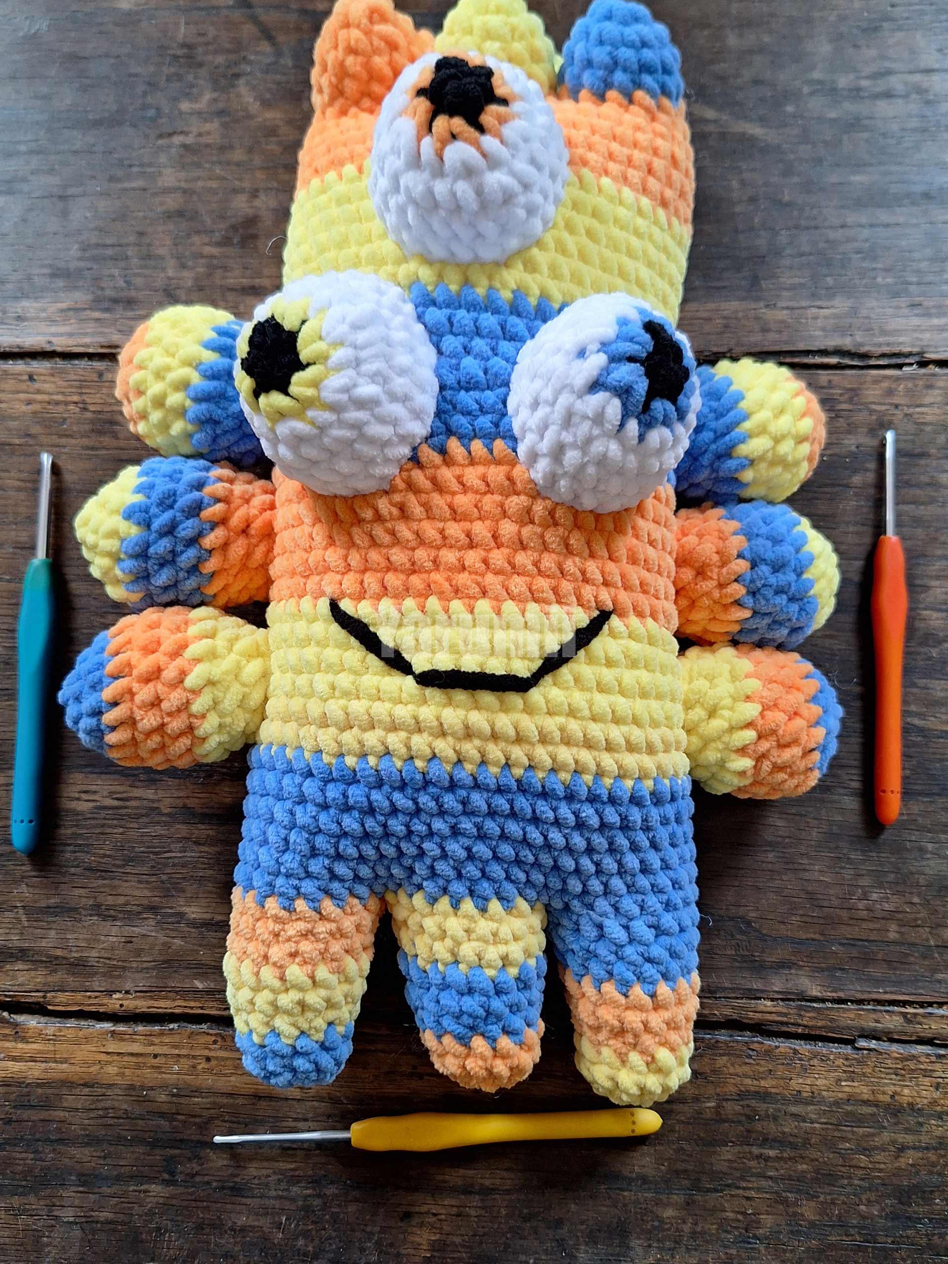 Triclope au crochet - Création Yarumii Triclope au crochet - Création Yarumii