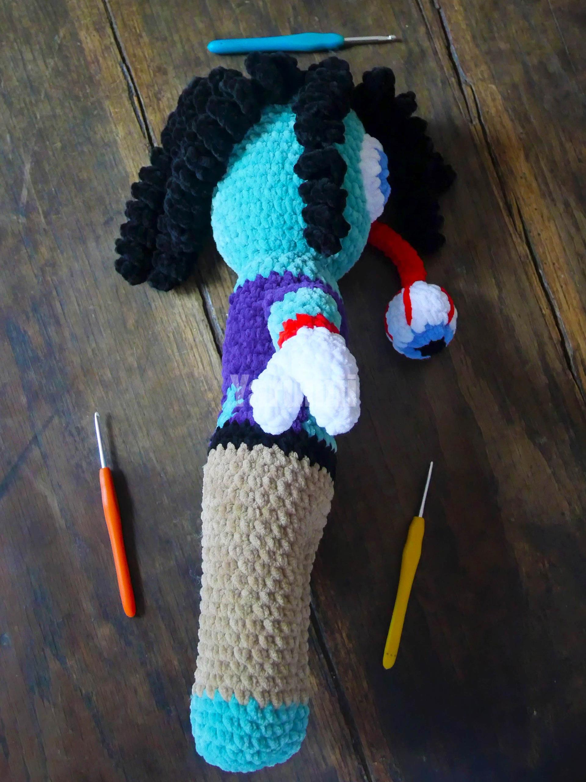 Zombie au crochet - Création Yarumii Zombie au crochet - Création Yarumii