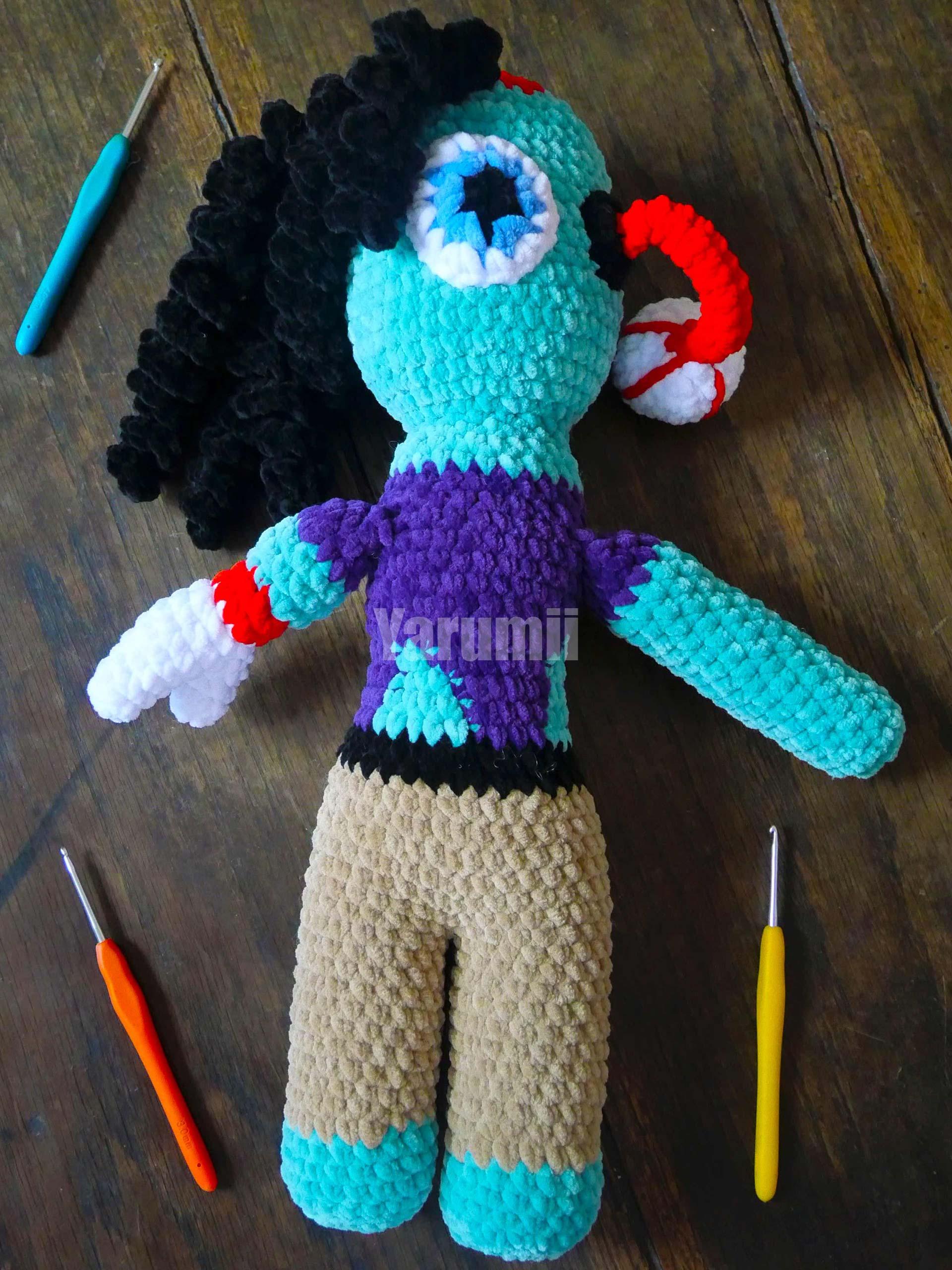 Zombie au crochet - Création Yarumii Zombie au crochet - Création Yarumii