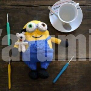 Bob le Minion au crochet - Yarumii