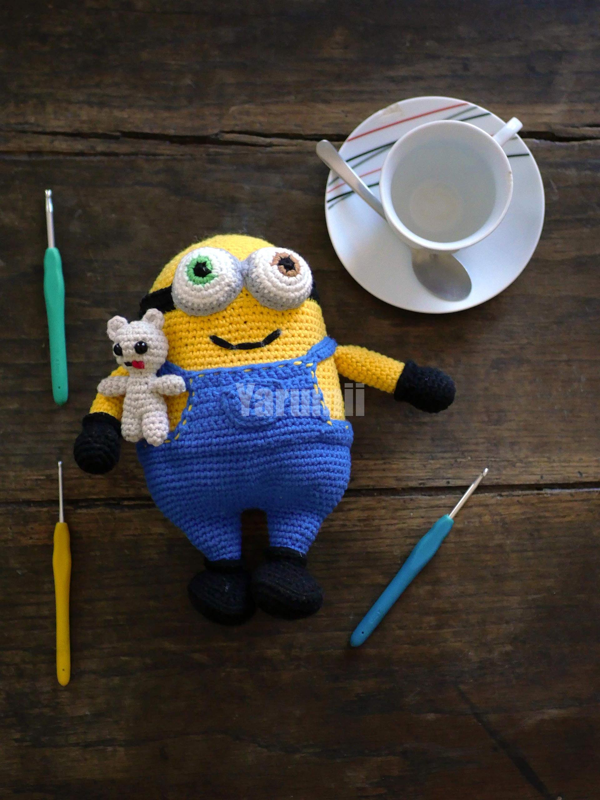 Bob le Minion au crochet - Yarumii Bob le Minion au crochet - Yarumii