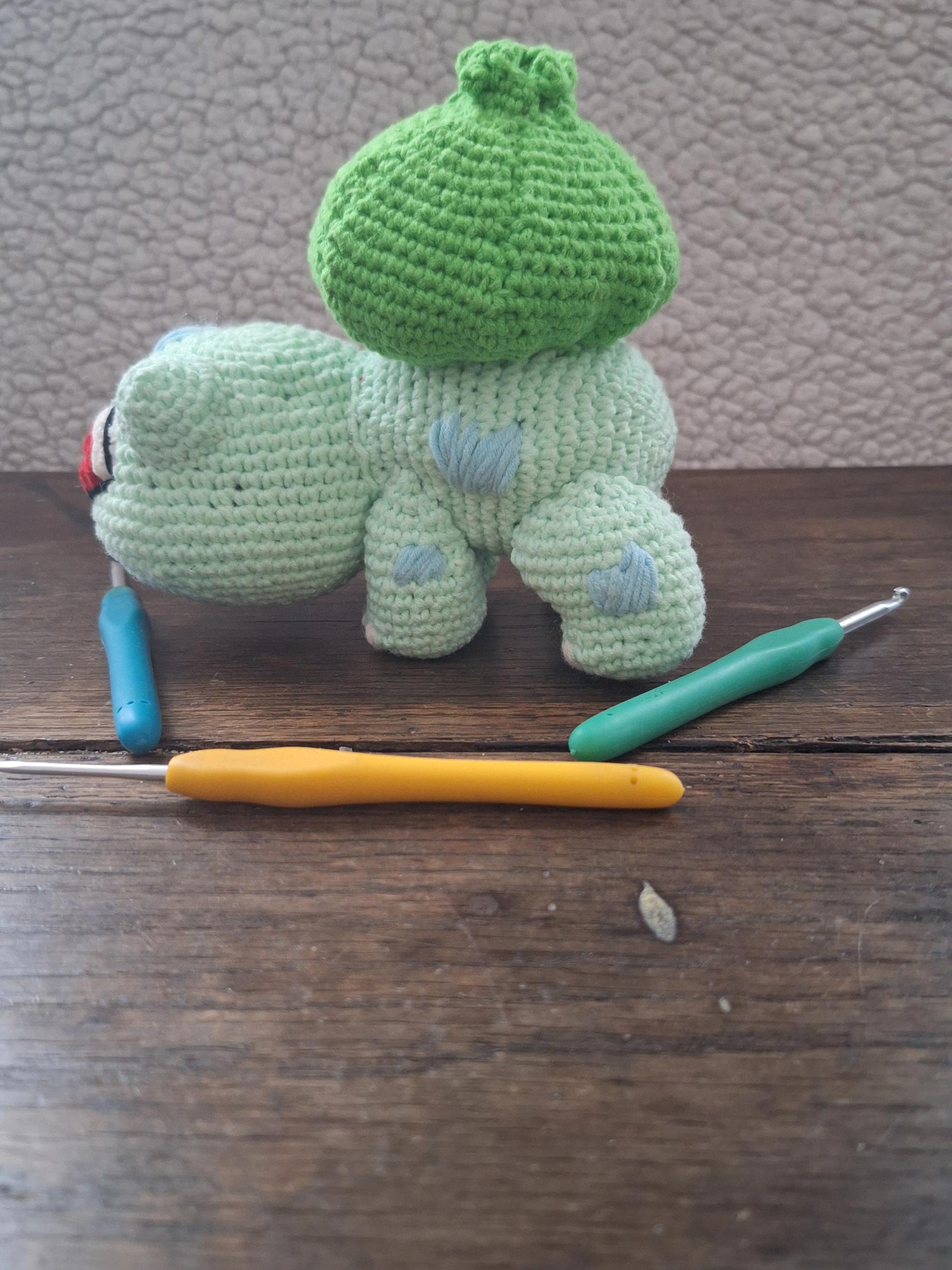 Bulbizarre au crochet Bulbizarre au crochet