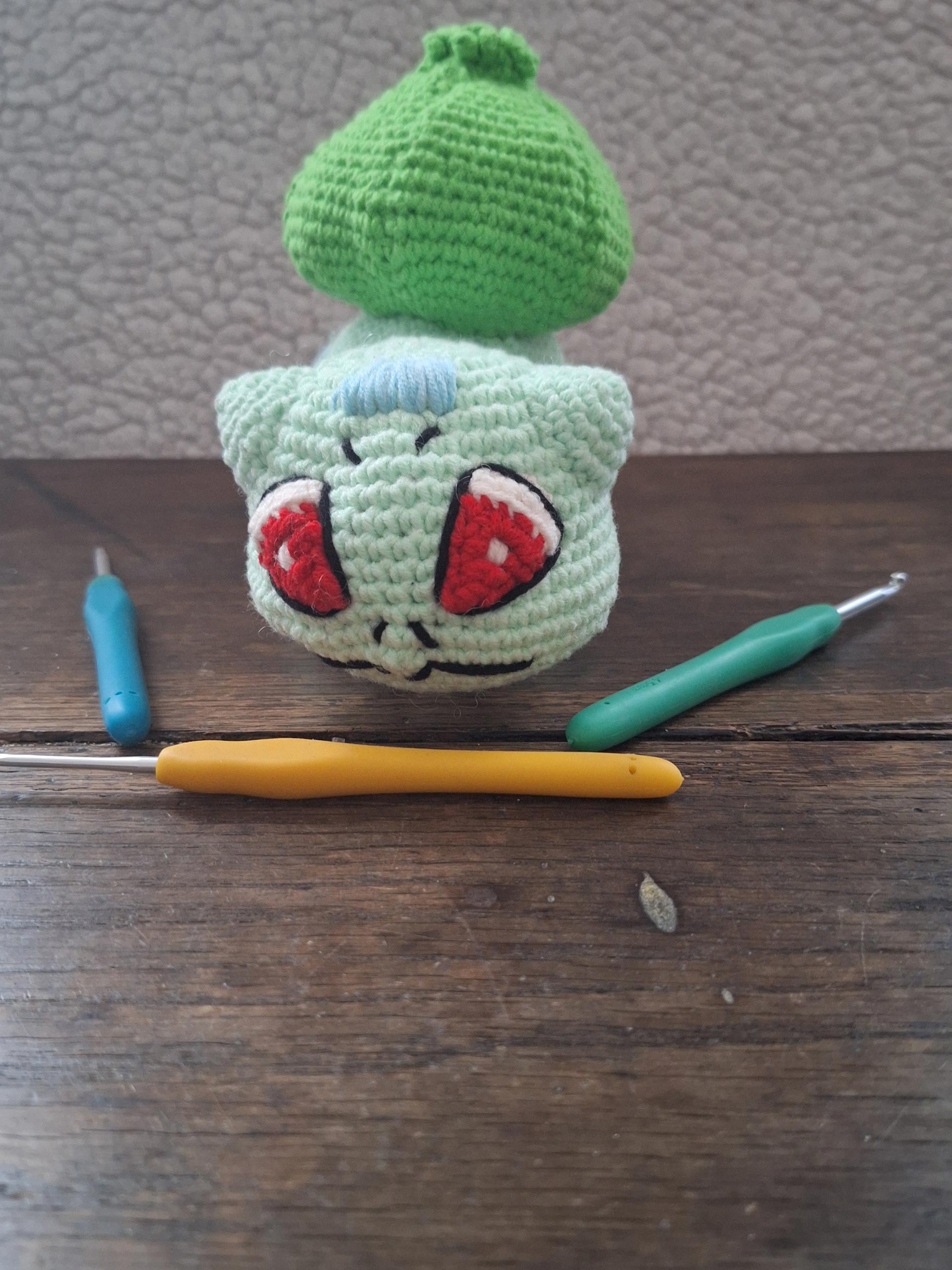 Bulbizarre au crochet Bulbizarre au crochet