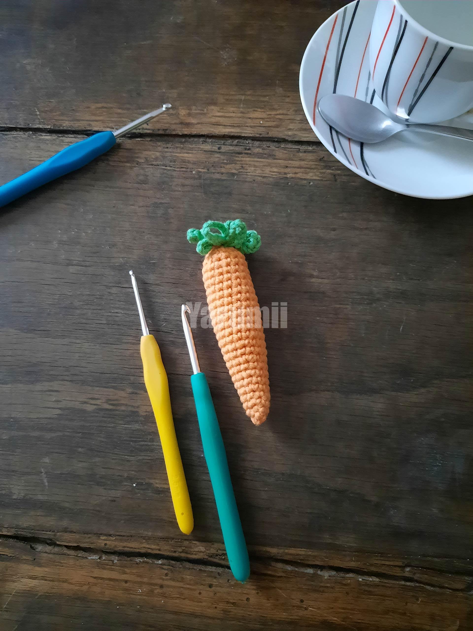 Carotte au crochet - Yarumii Carotte au crochet - Yarumii