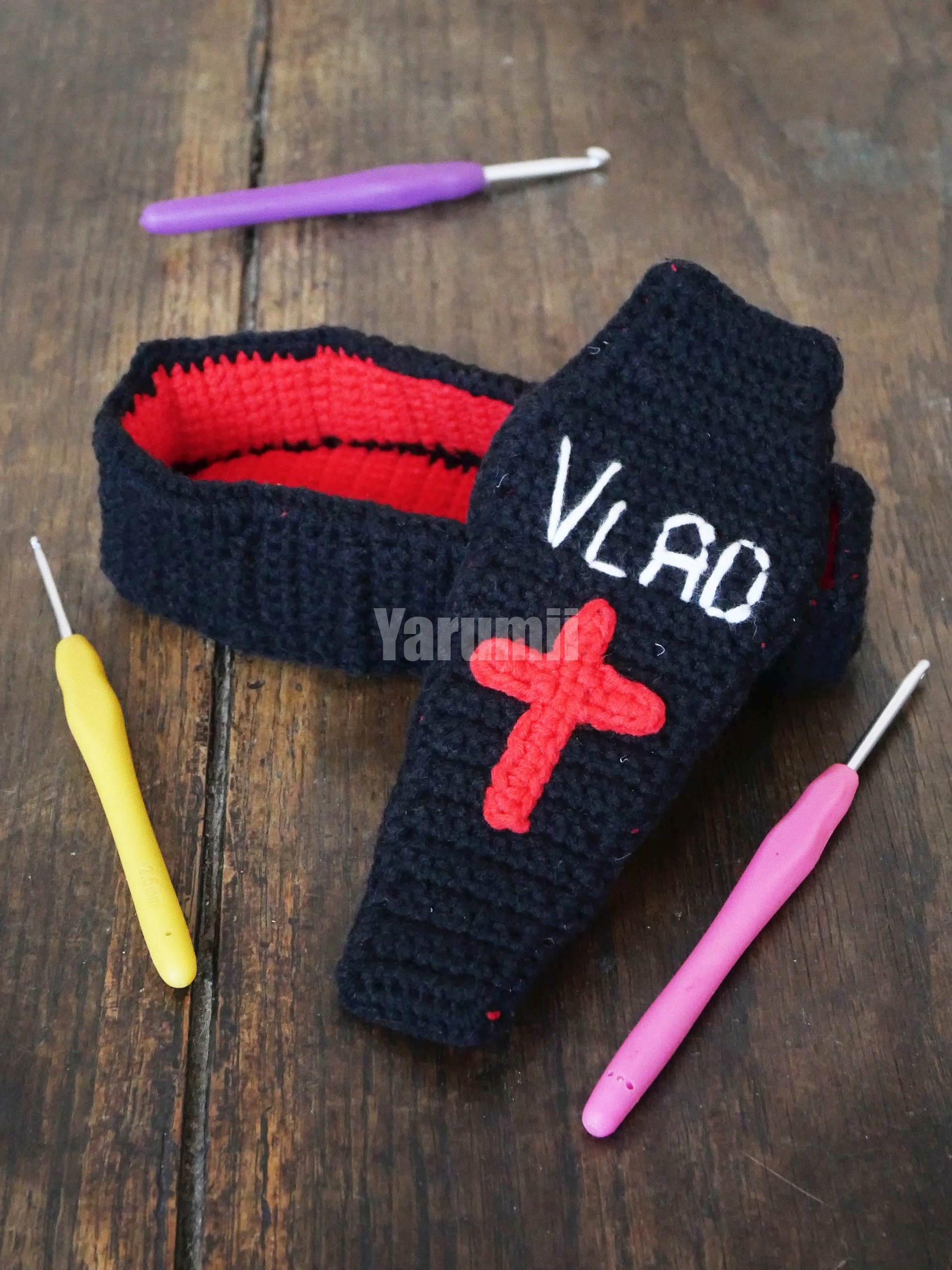 Cercueil (ouvert) au crochet - Yarumii Cercueil (ouvert) au crochet - Yarumii