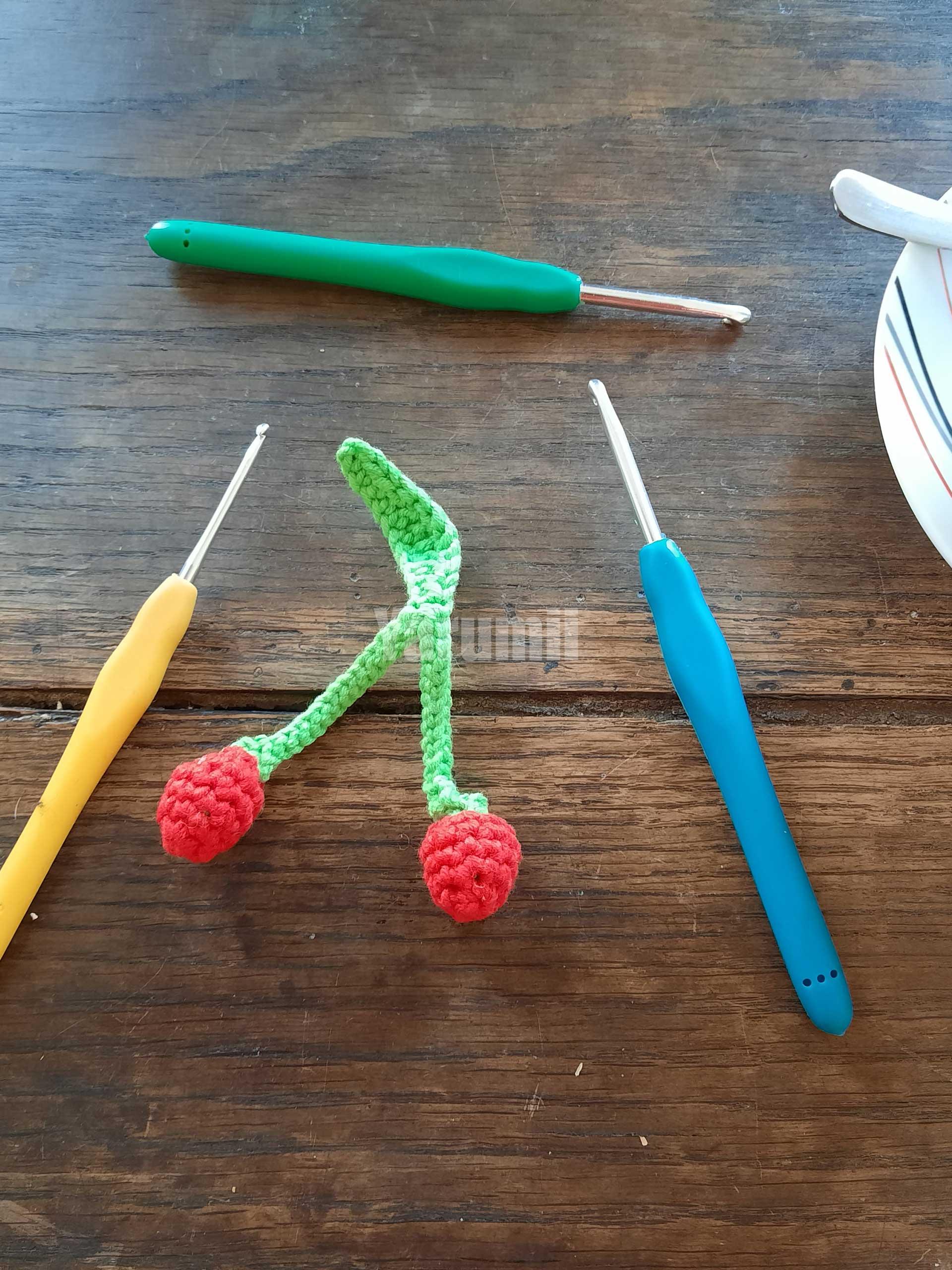 Cerise au crochet - Yarumii Cerise au crochet - Yarumii