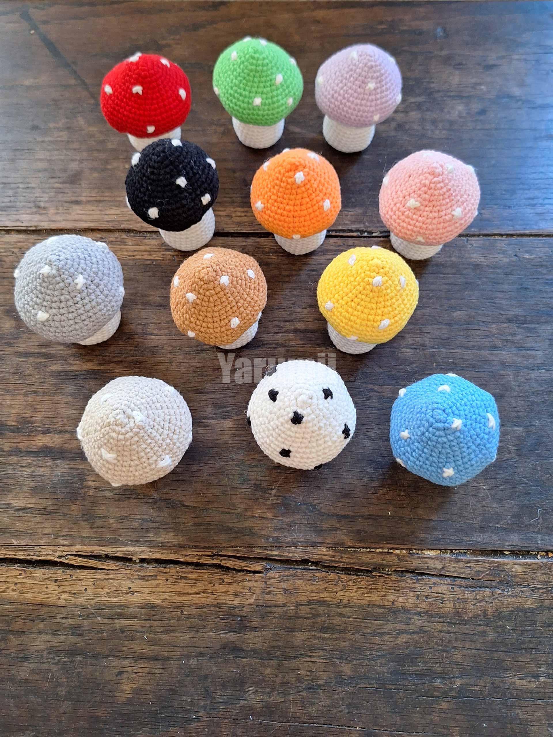 Champignon au crochet - Création Yarumii Champignon au crochet - Création Yarumii