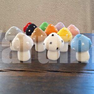 Champignon au crochet - Création Yarumii