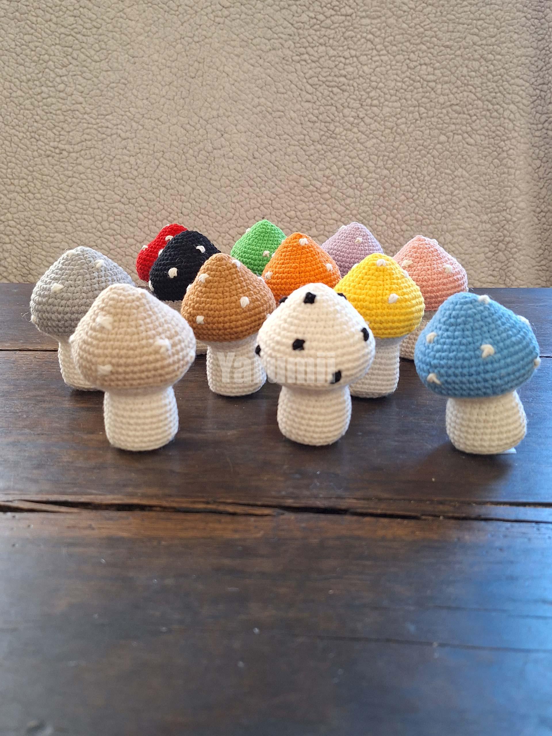 Champignon au crochet - Création Yarumii Champignon au crochet - Création Yarumii