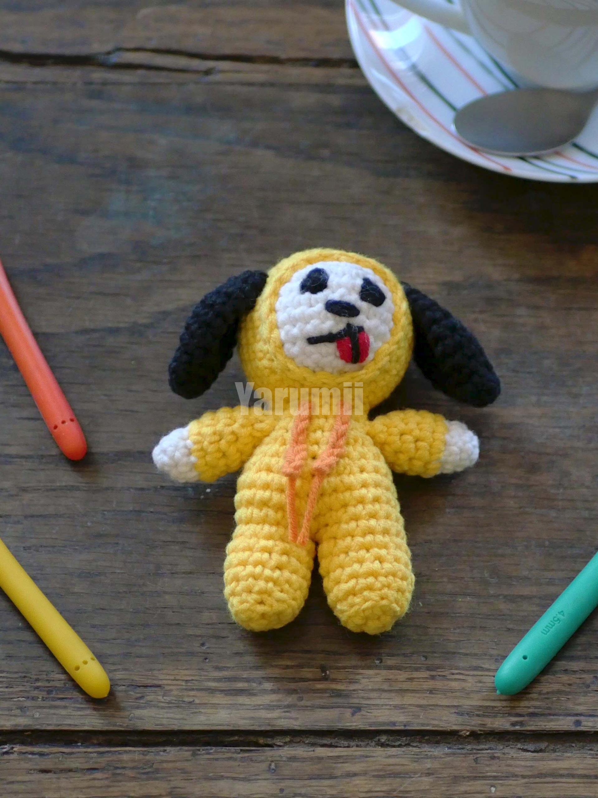 Chimmy BT21 - Jimin BTS au crochet - Yarumii Chimmy BT21 - Jimin BTS au crochet - Yarumii