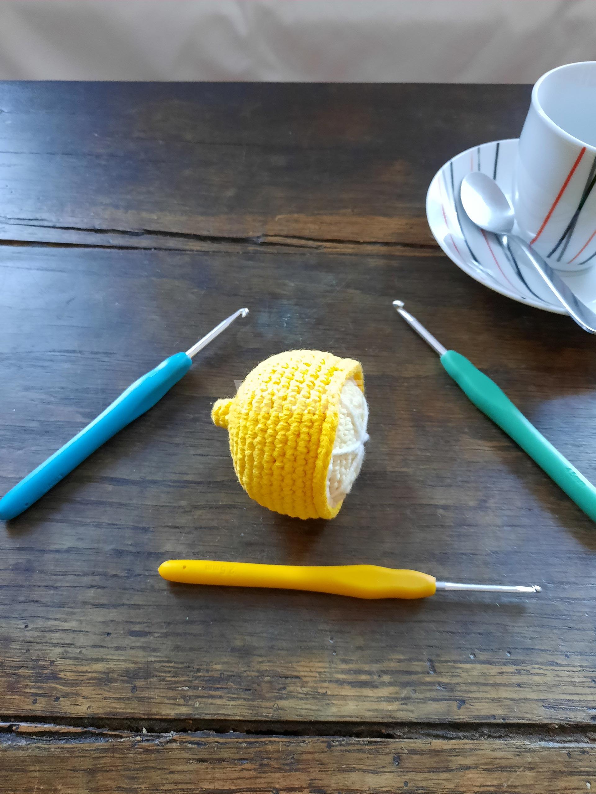 Citron (jaune) au crochet - Yarumii Citron (jaune) au crochet - Yarumii