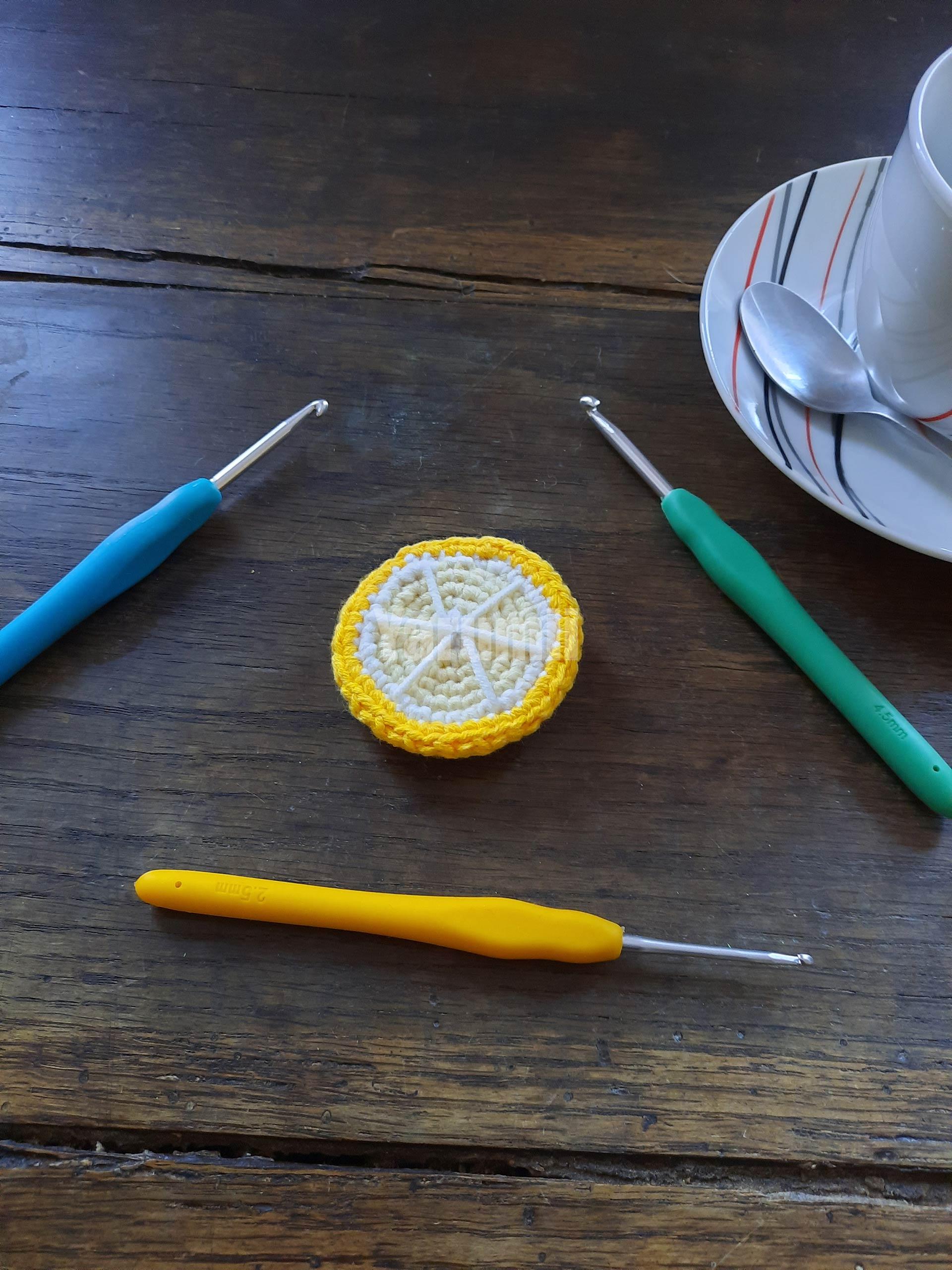 Citron (jaune) au crochet - Yarumii Citron (jaune) au crochet - Yarumii