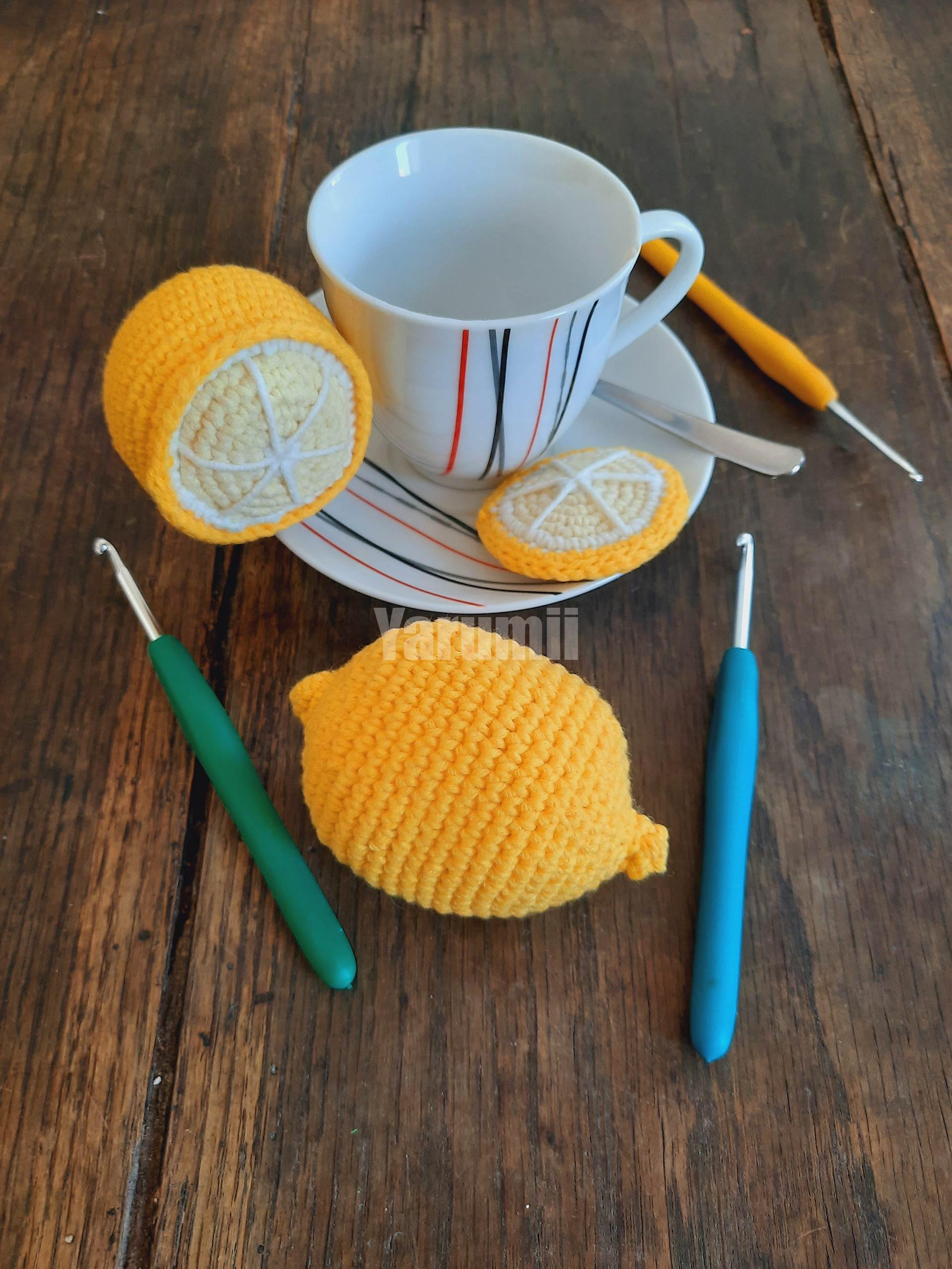 Citron (jaune) au crochet - Yarumii Citron (jaune) au crochet - Yarumii