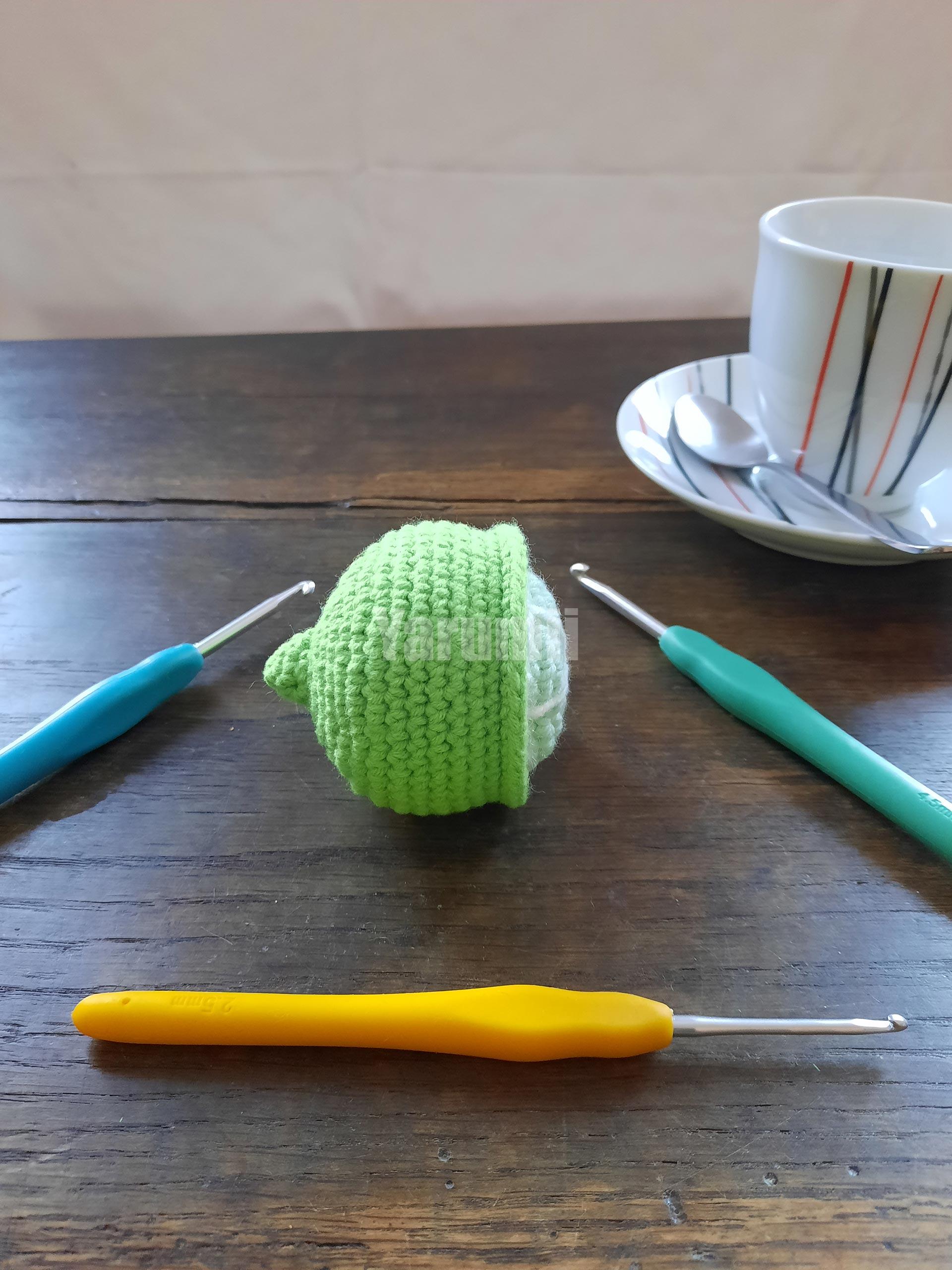 Citron (vert) au crochet - Yarumii Citron (vert) au crochet - Yarumii