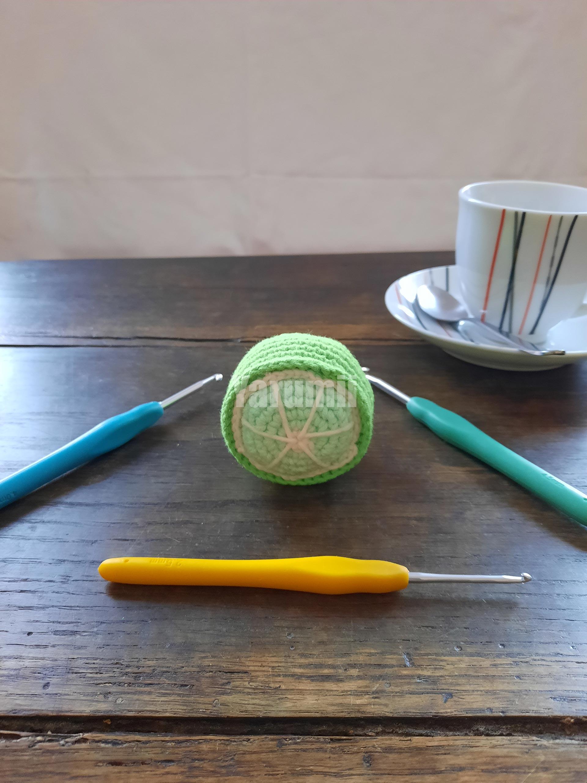 Citron (vert) au crochet - Yarumii Citron (vert) au crochet - Yarumii