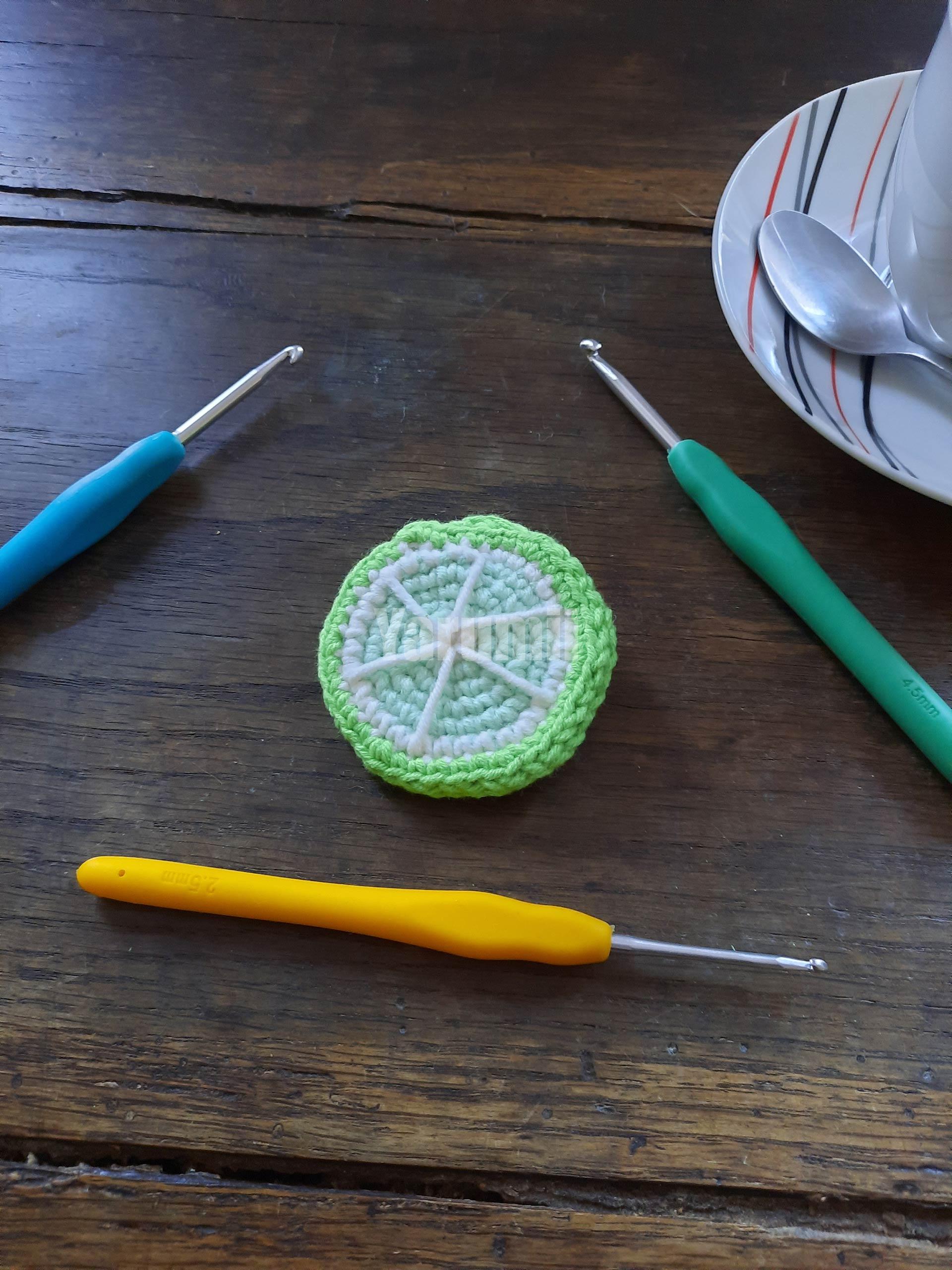 Citron (vert) au crochet - Yarumii Citron (vert) au crochet - Yarumii