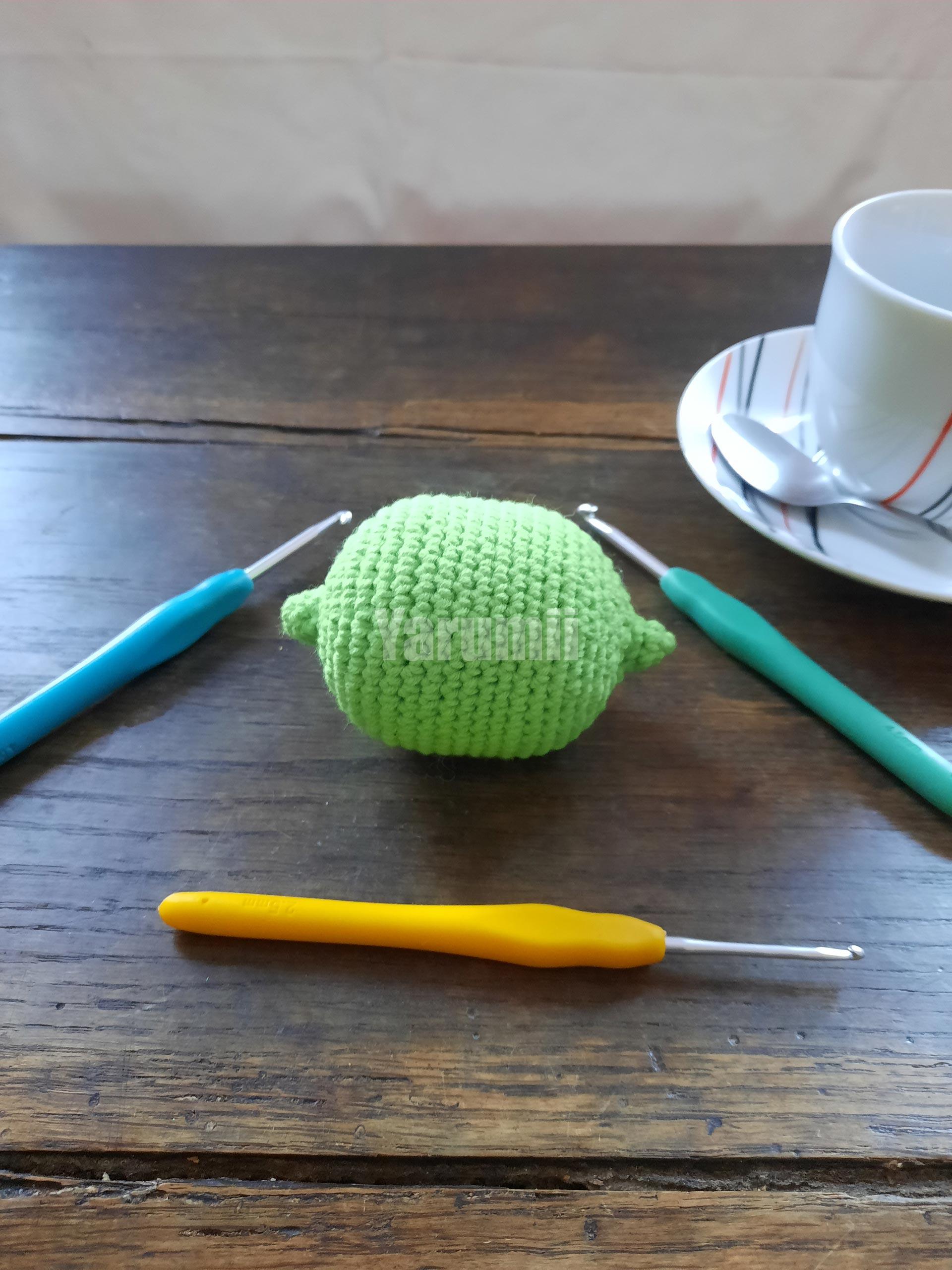 Citron (vert) au crochet - Yarumii Citron (vert) au crochet - Yarumii