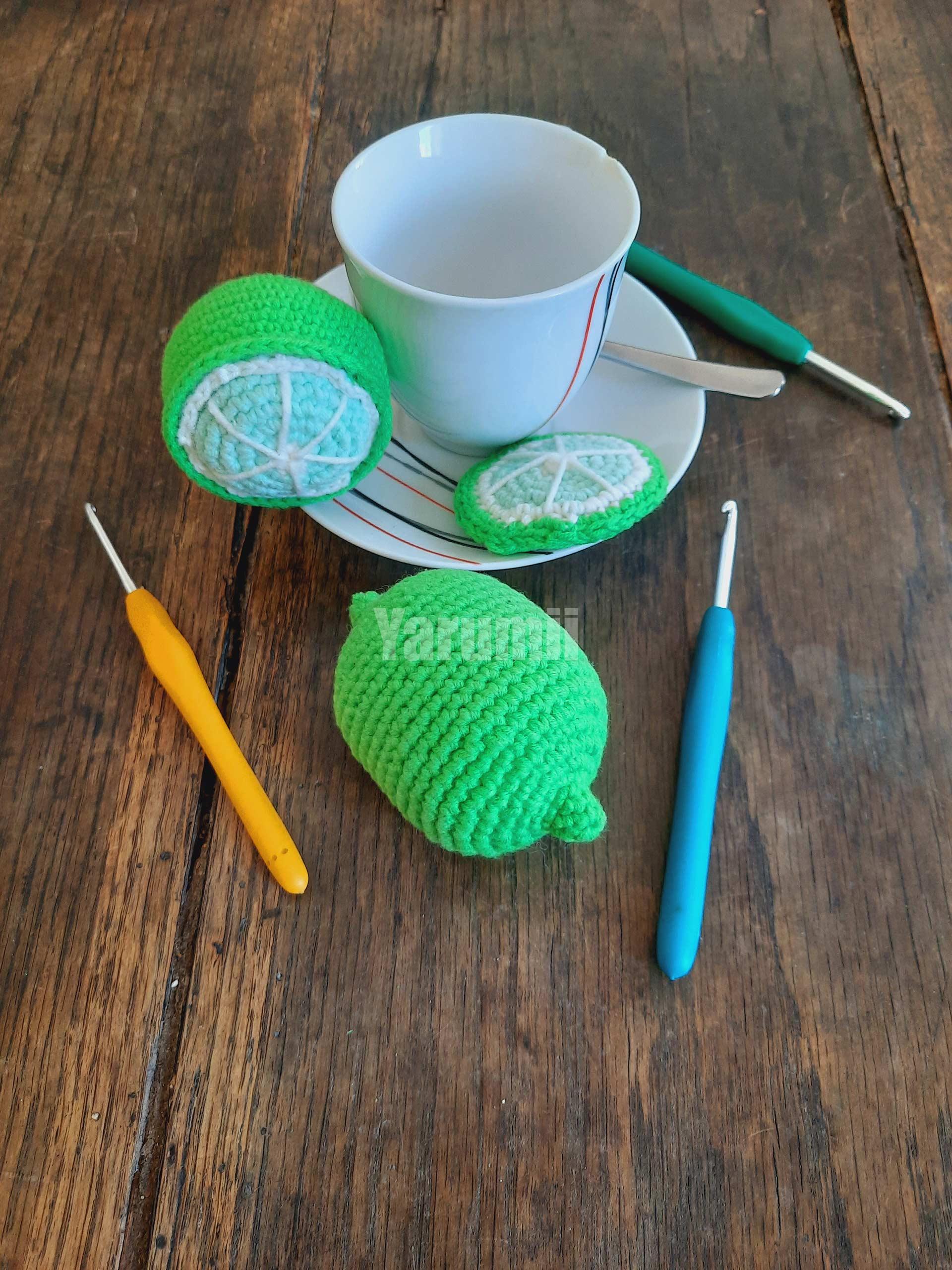 Citron (vert) au crochet - Yarumii Citron (vert) au crochet - Yarumii