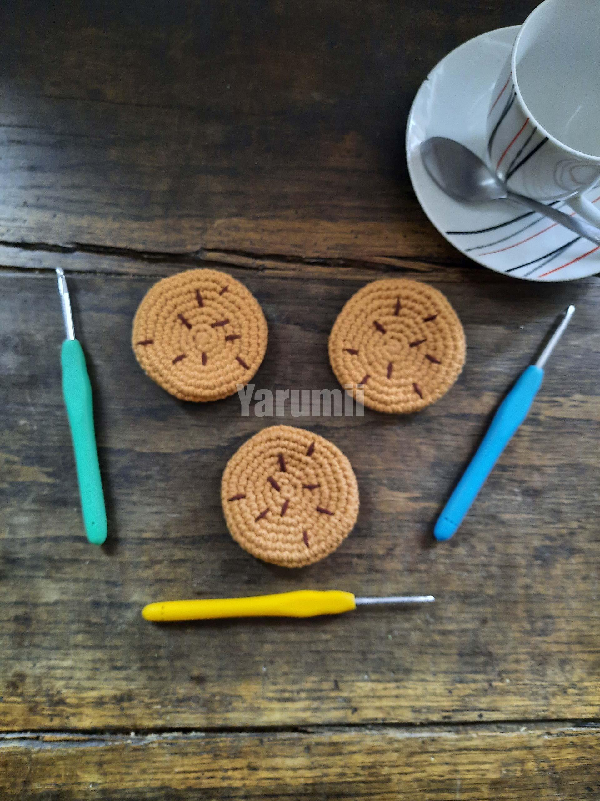 Cookie au crochet - Création Yarumii Cookie au crochet - Création Yarumii
