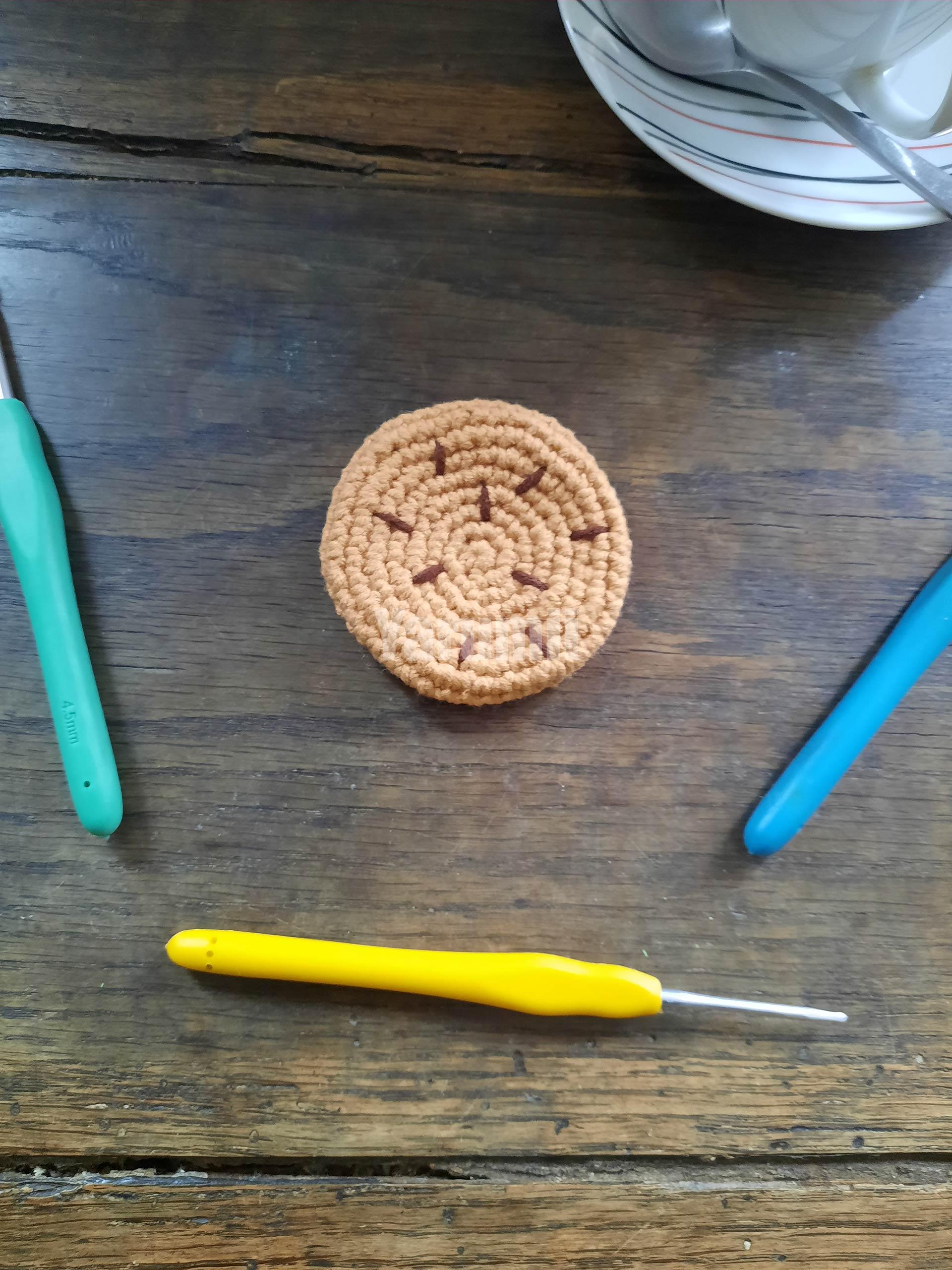 Cookie au crochet - Création Yarumii Cookie au crochet - Création Yarumii