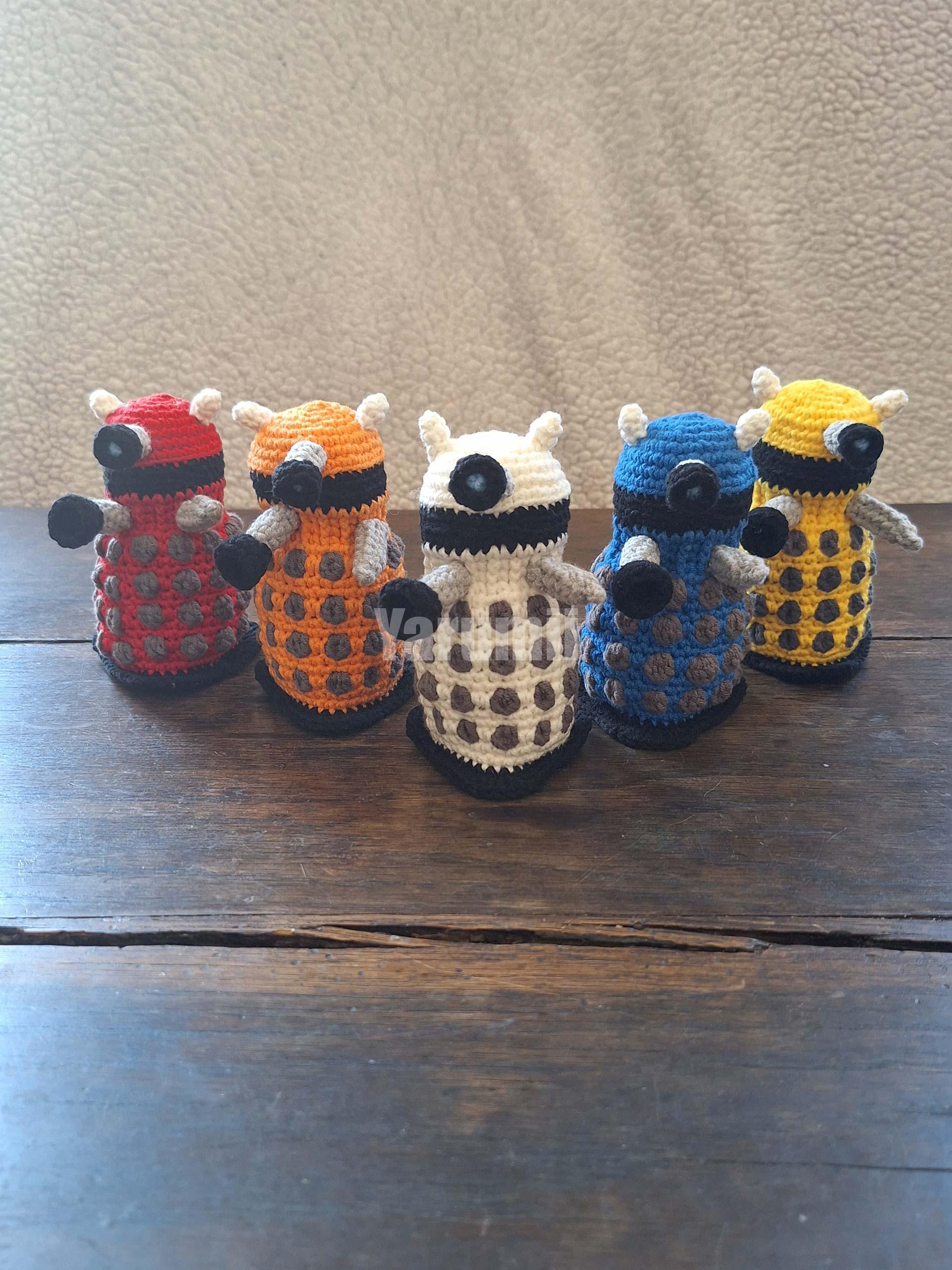 Dalek au crochet - Yarumii Dalek au crochet - Yarumii