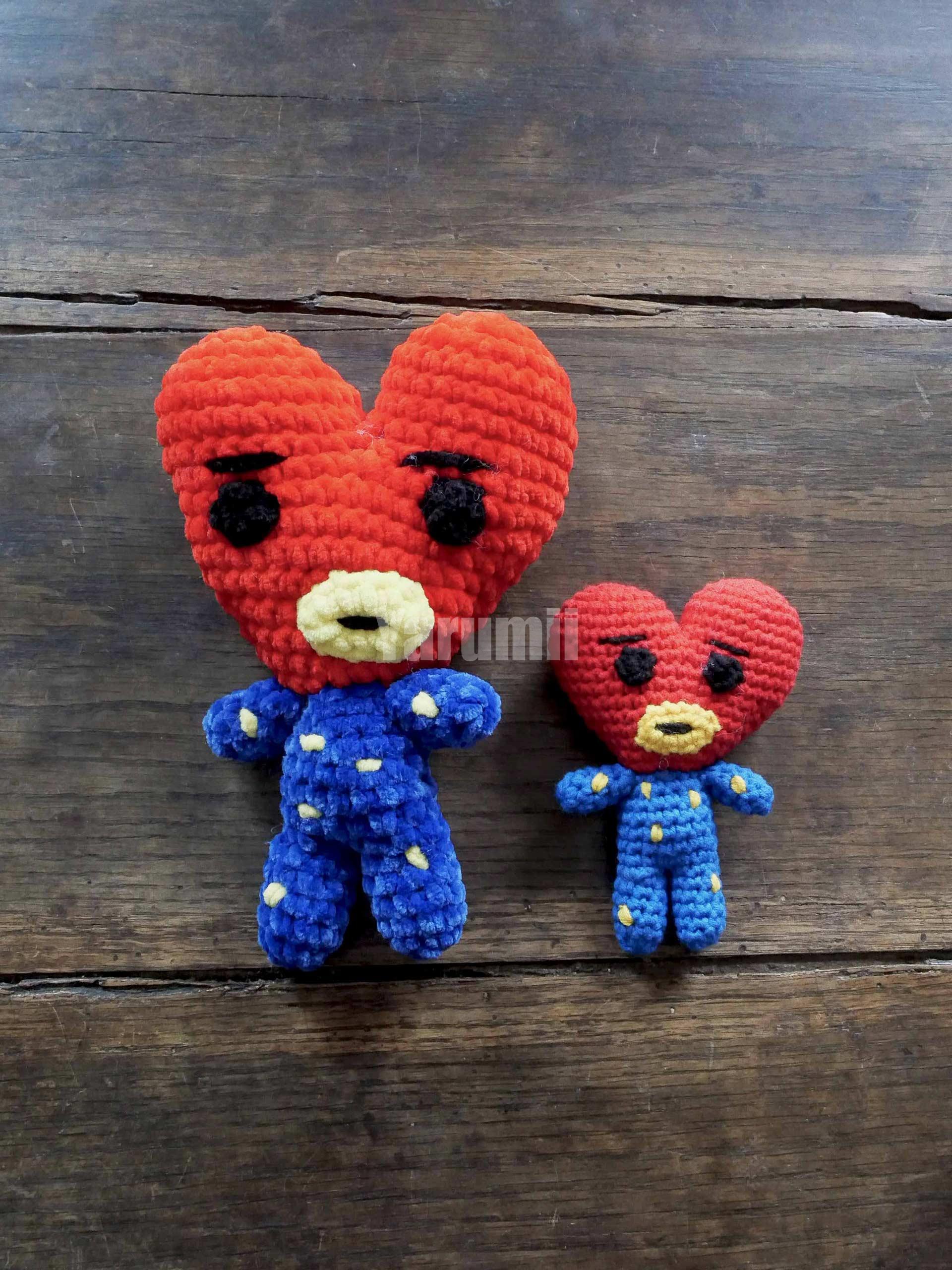 Tata BT21 - V BTS au crochet - Yarumii Tata BT21 - V BTS au crochet - Yarumii