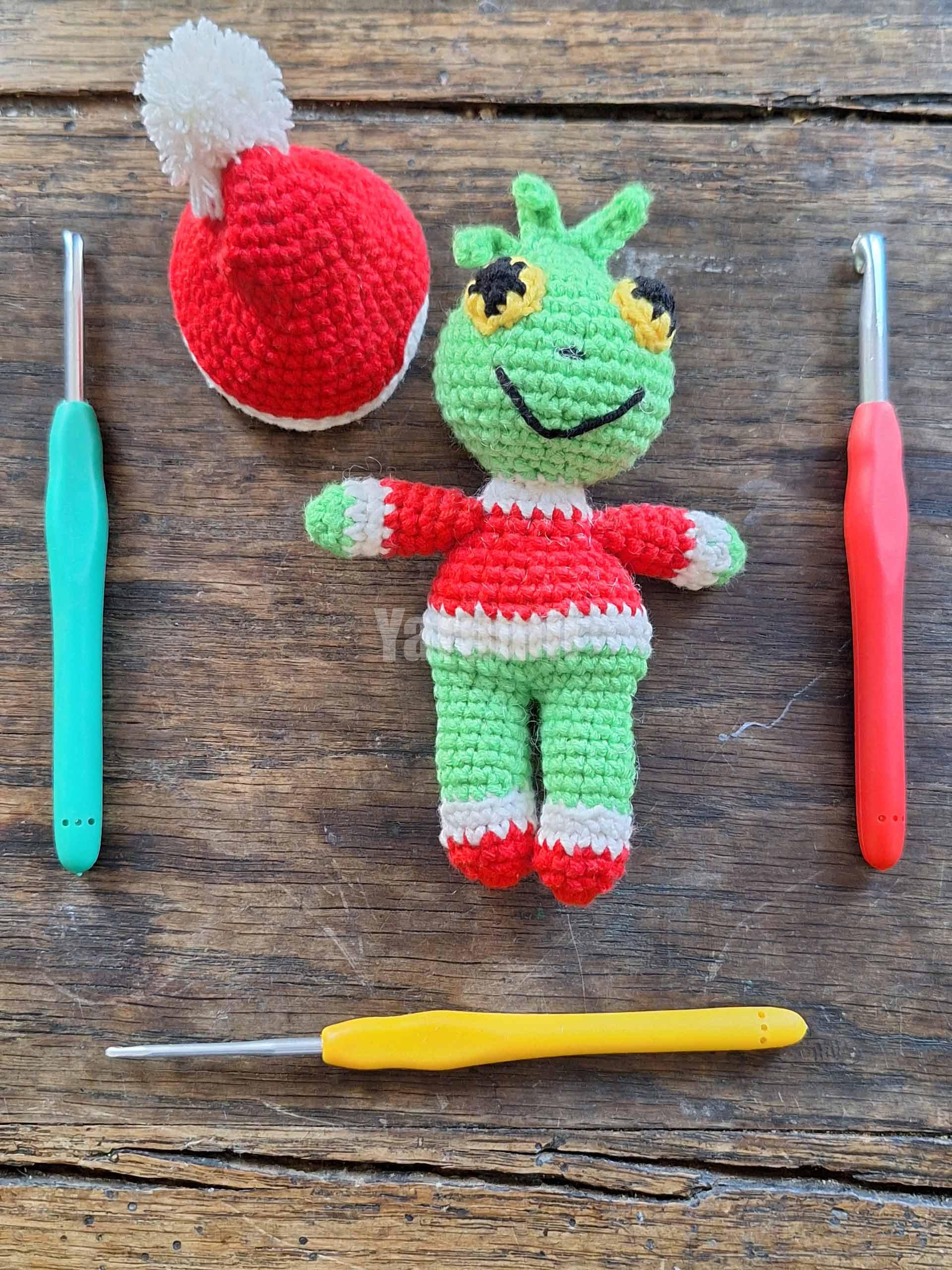 Grinch au crochet - Yarumii Grinch au crochet - Yarumii
