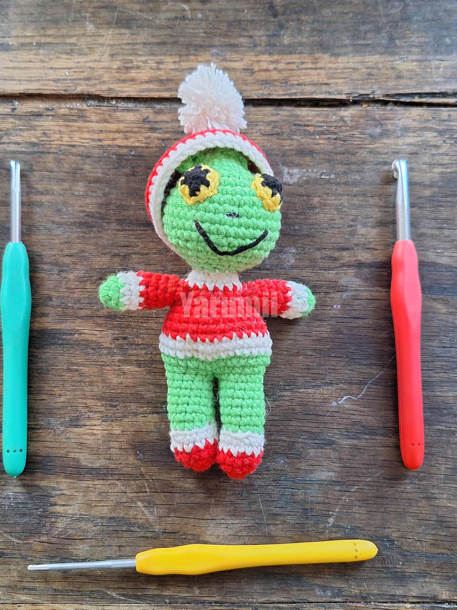 Grinch au crochet Grinch au crochet - Yarumii