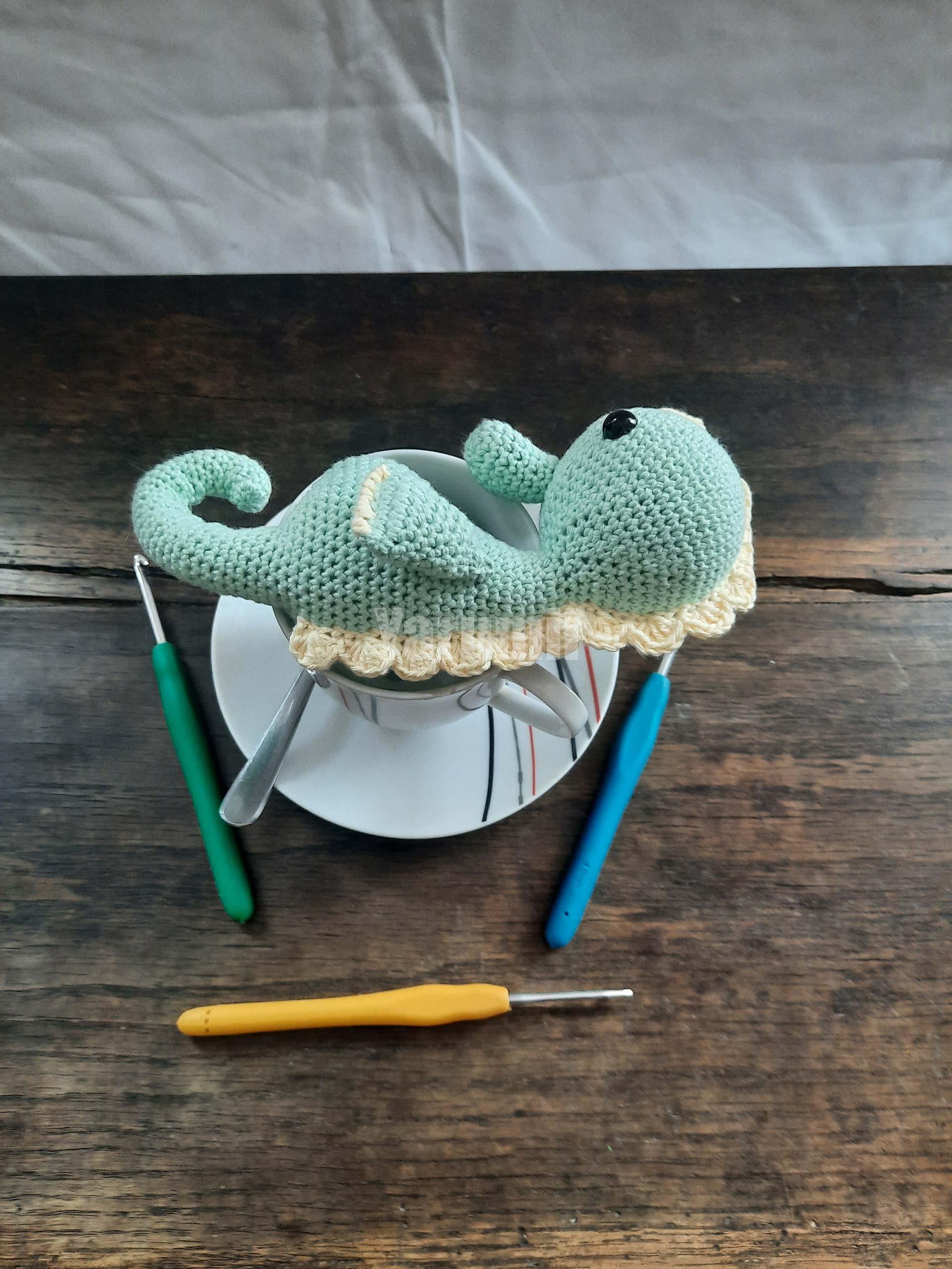 Hippocampe au crochet - Création Yarumii Hippocampe au crochet - Création Yarumii