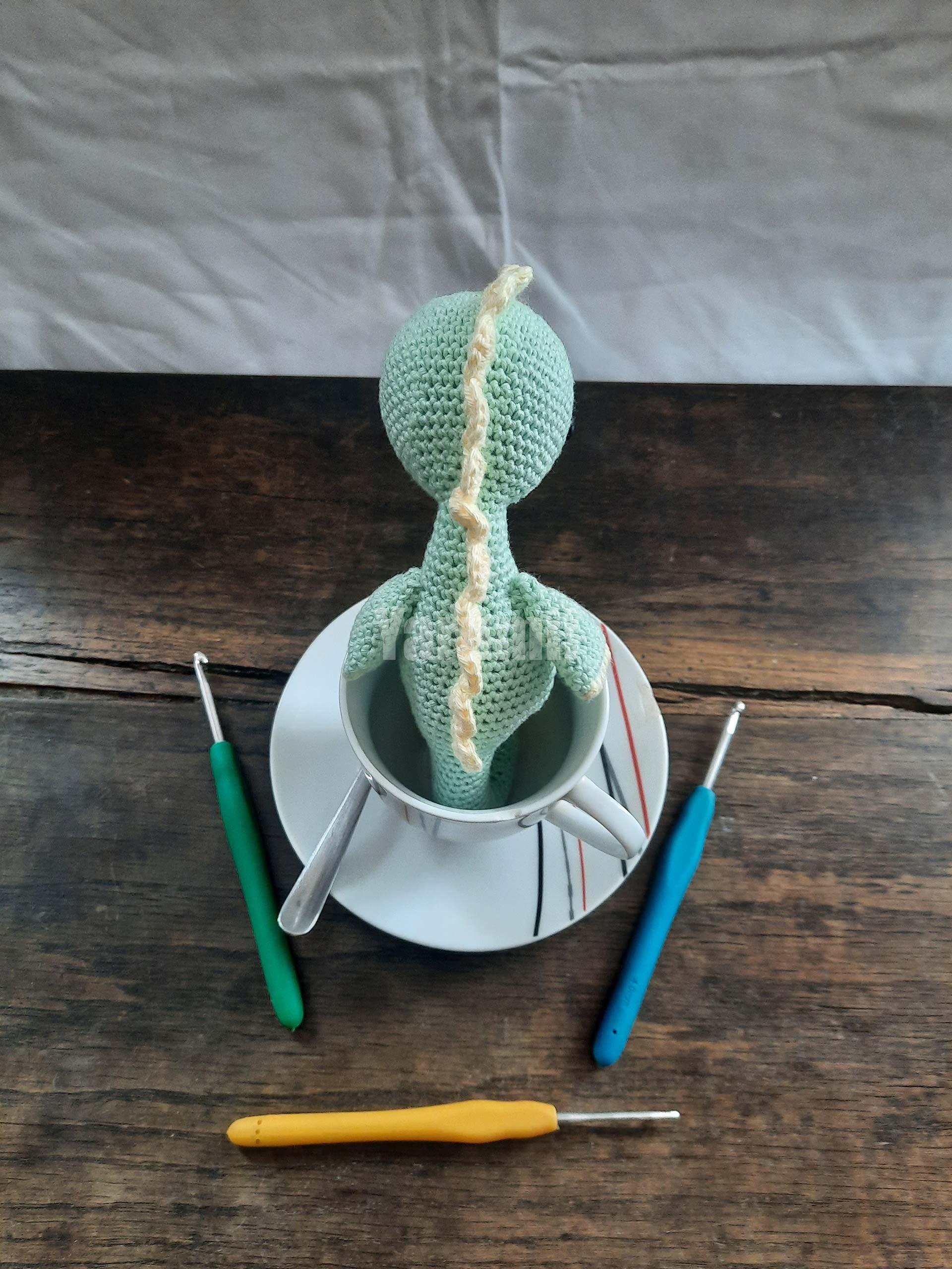 Hippocampe au crochet - Création Yarumii Hippocampe au crochet - Création Yarumii