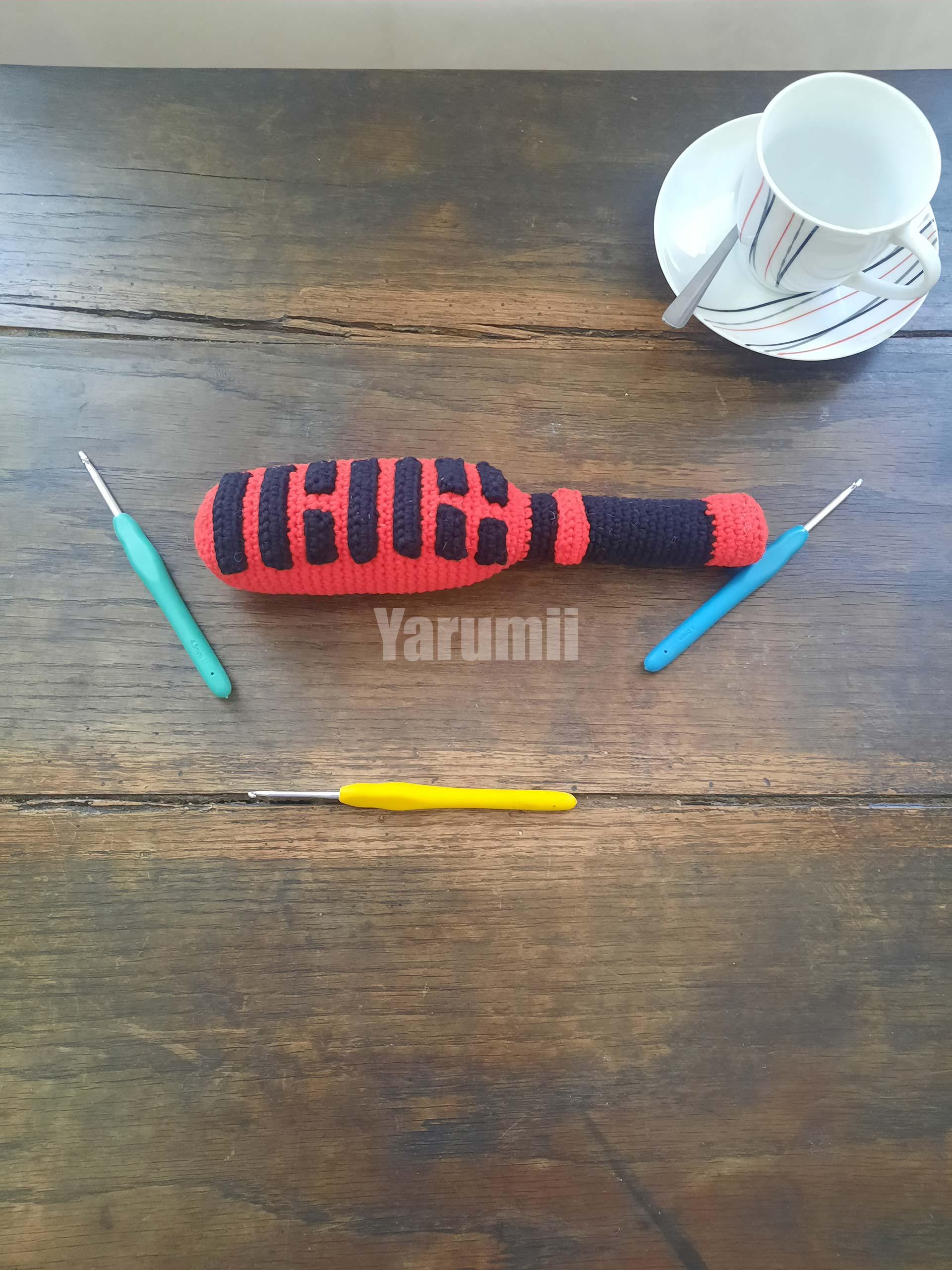 Lightstick "Konbat" des Ikon au crochet - Yarumii Lightstick "Konbat" des Ikon au crochet - Yarumii