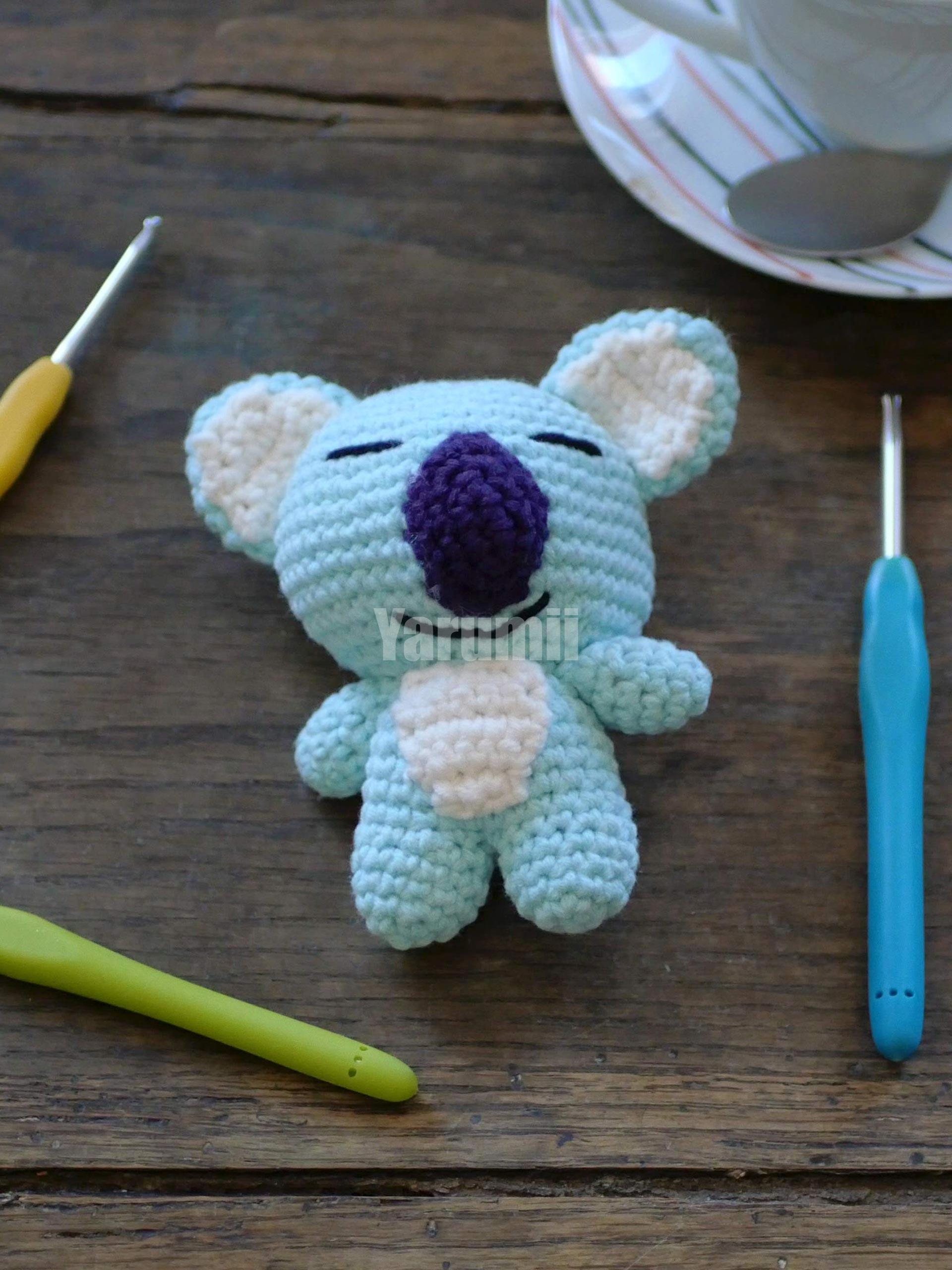 Koya BT21 - RM BTS au crochet - Yarumii Koya BT21 - RM BTS au crochet - Yarumii